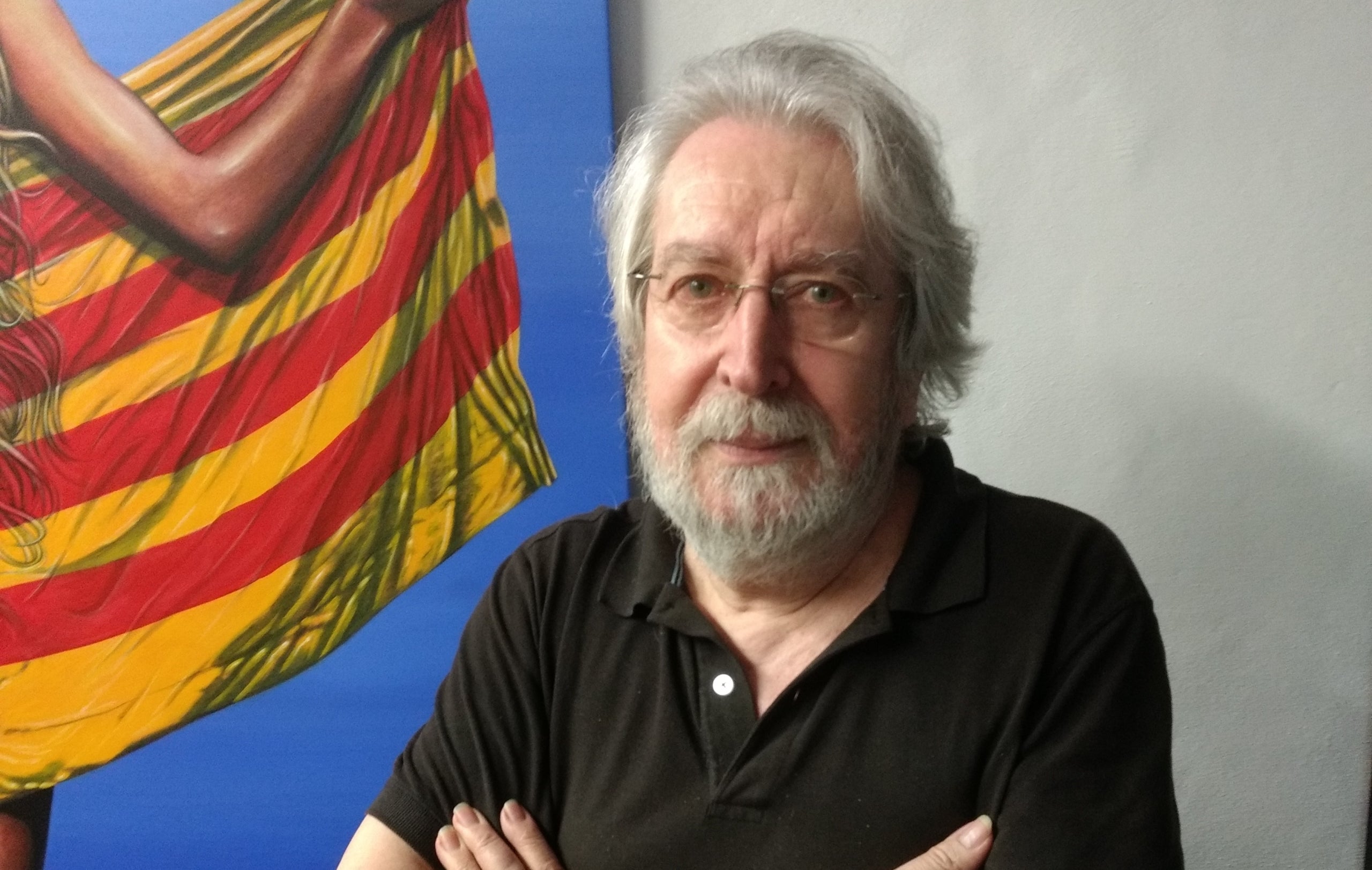 El pintor Antoni Miró