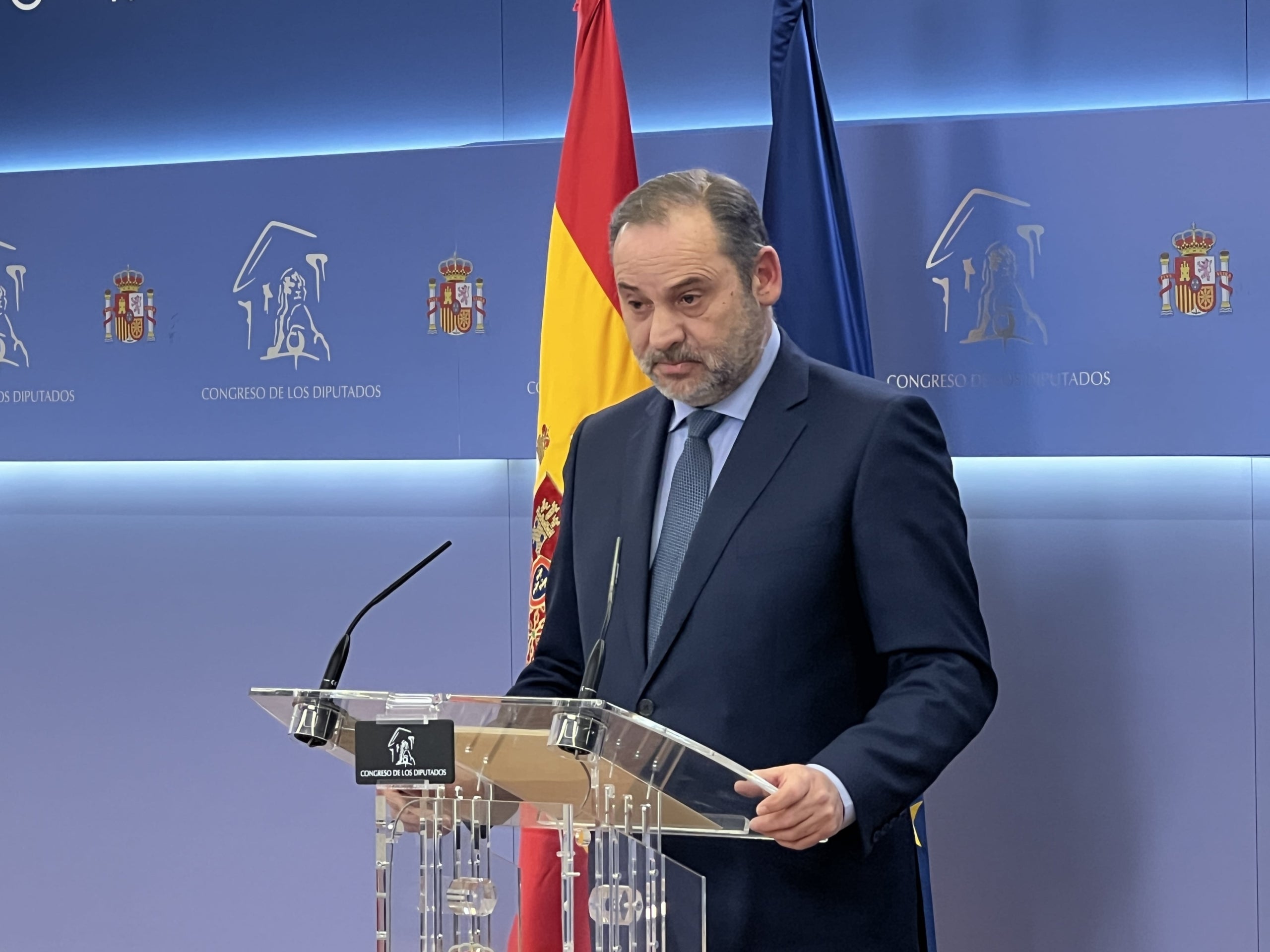 José Luis Ábalos en roda de premsa | ACN