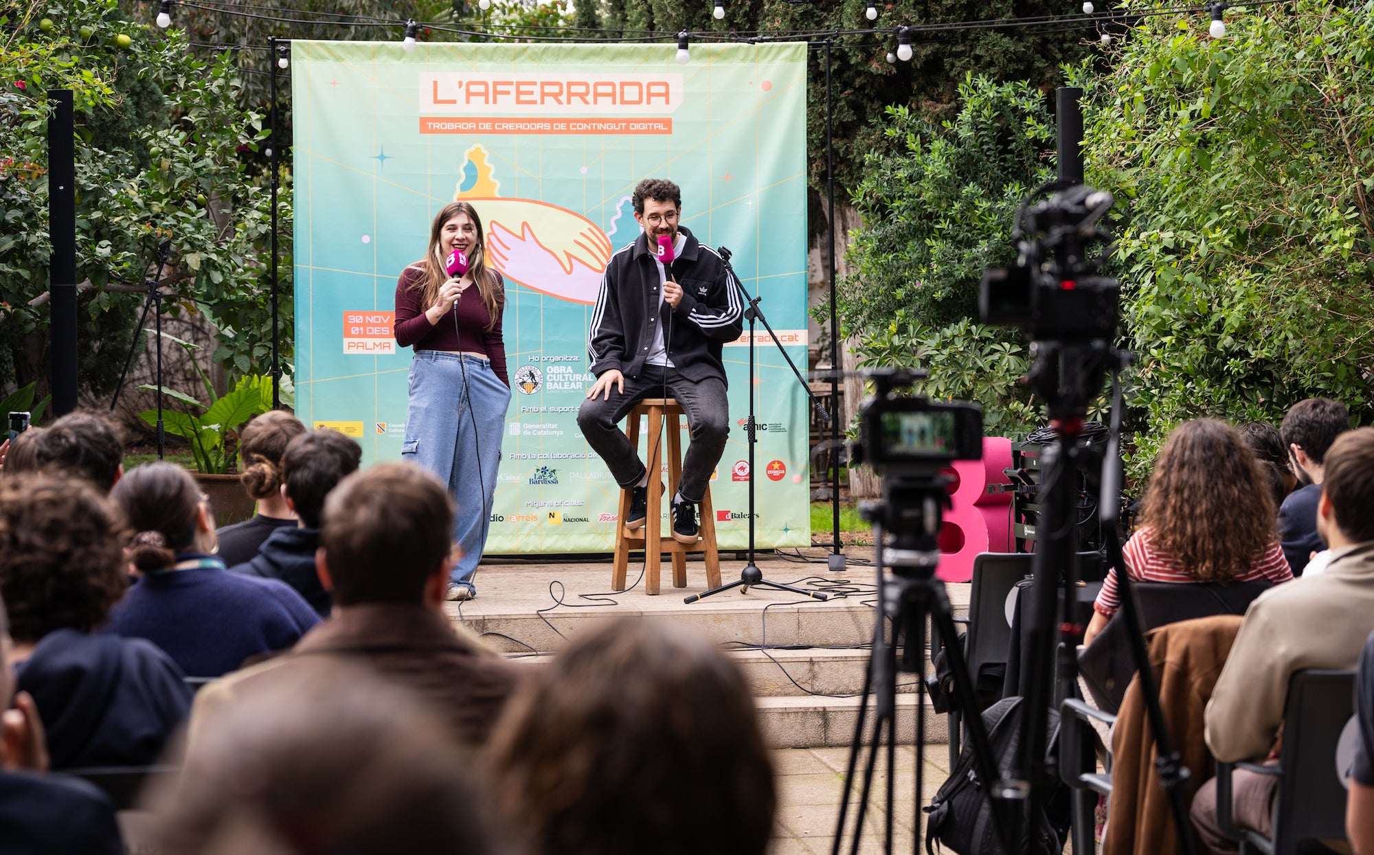 2a edició de L'Aferrada, la trobada de creadors de contingut en català, celebrada a Palma