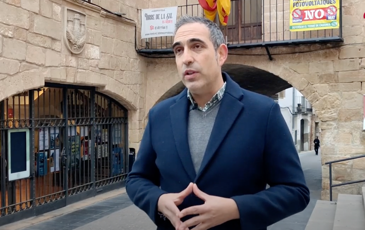 L'alcalde de Cabanes, David Casanova