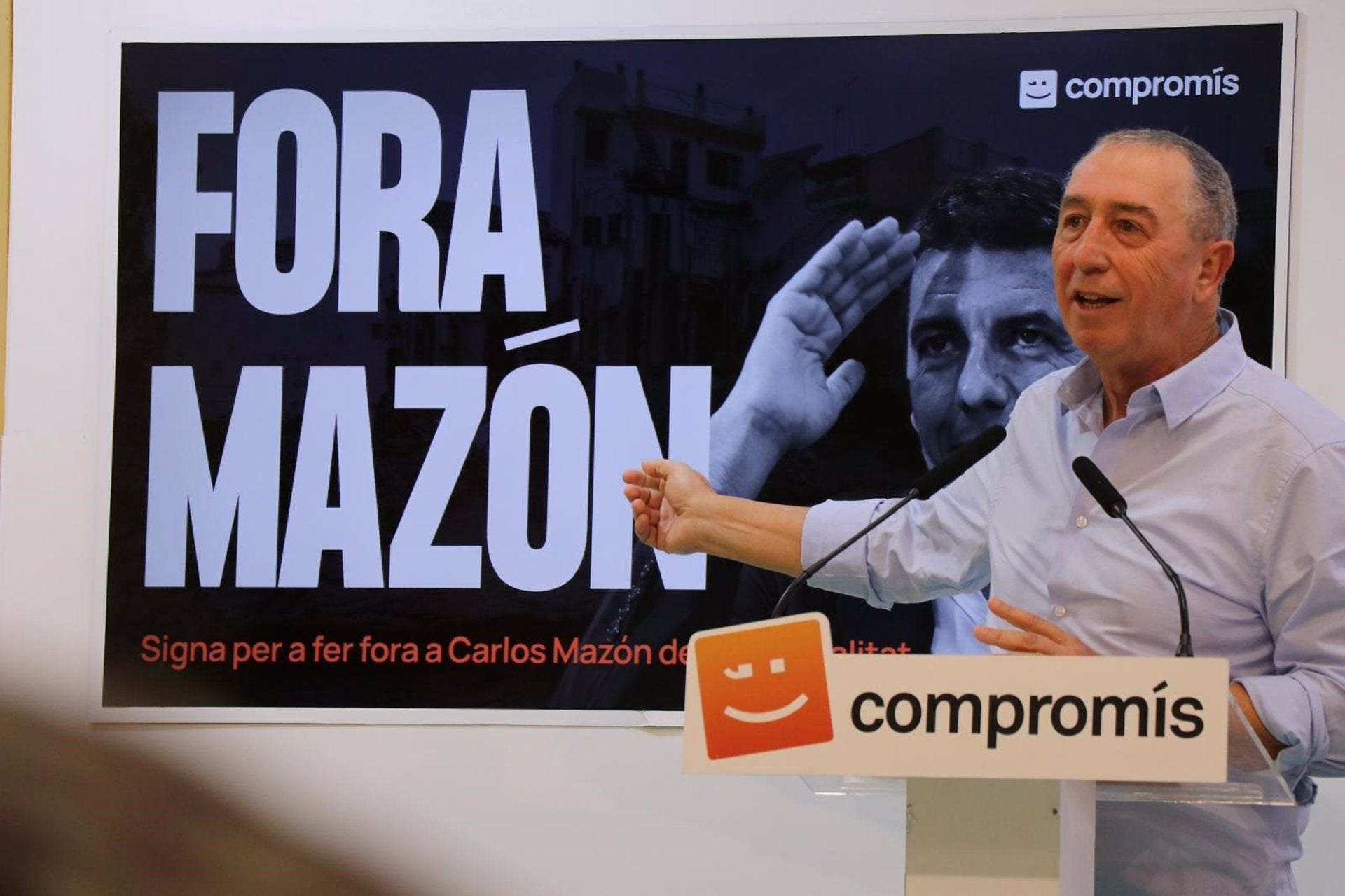 El síndic de Compromís a Les Corts, Joan Baldoví
