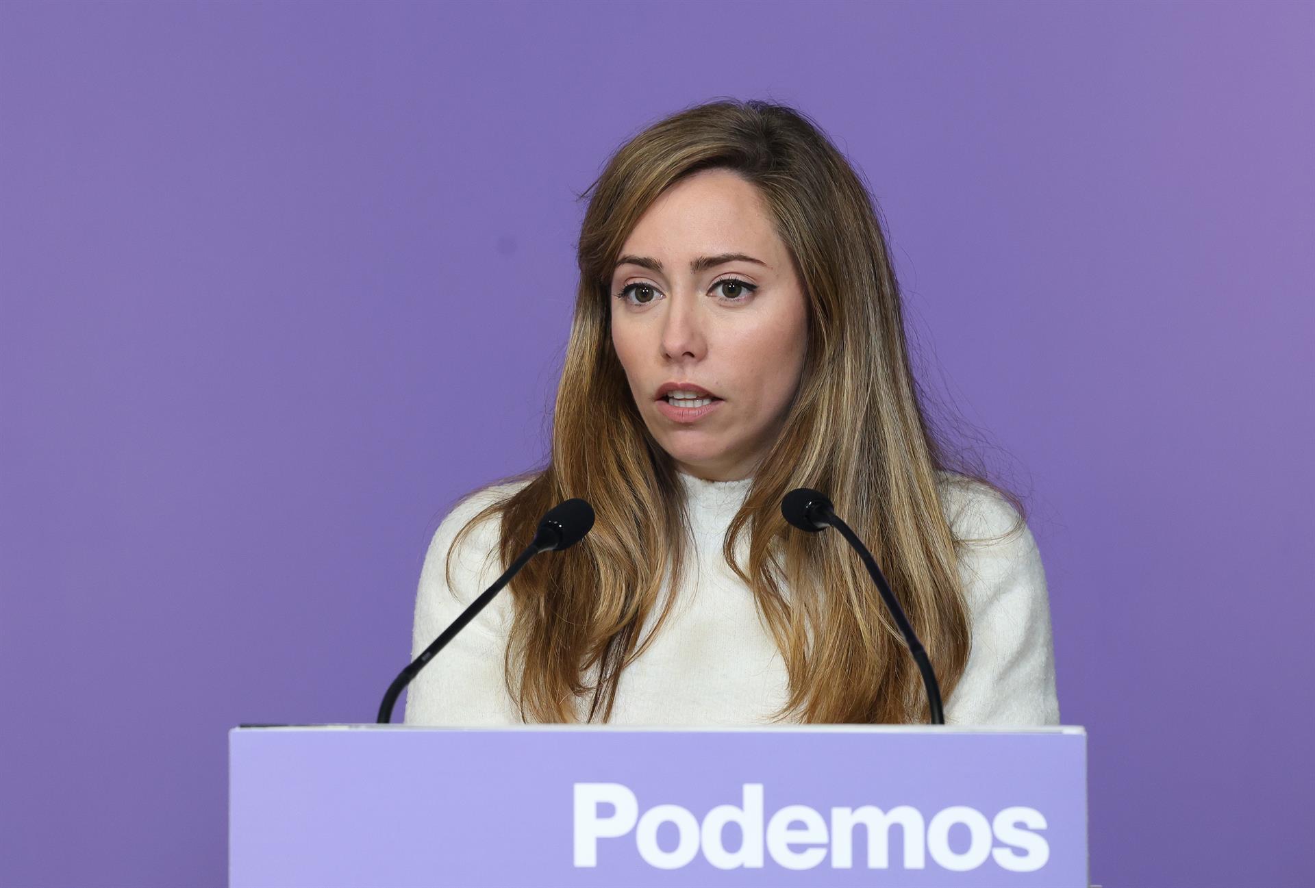 La dirigent de Podem al País Valencià, María Teresa Pérez / Europa Press