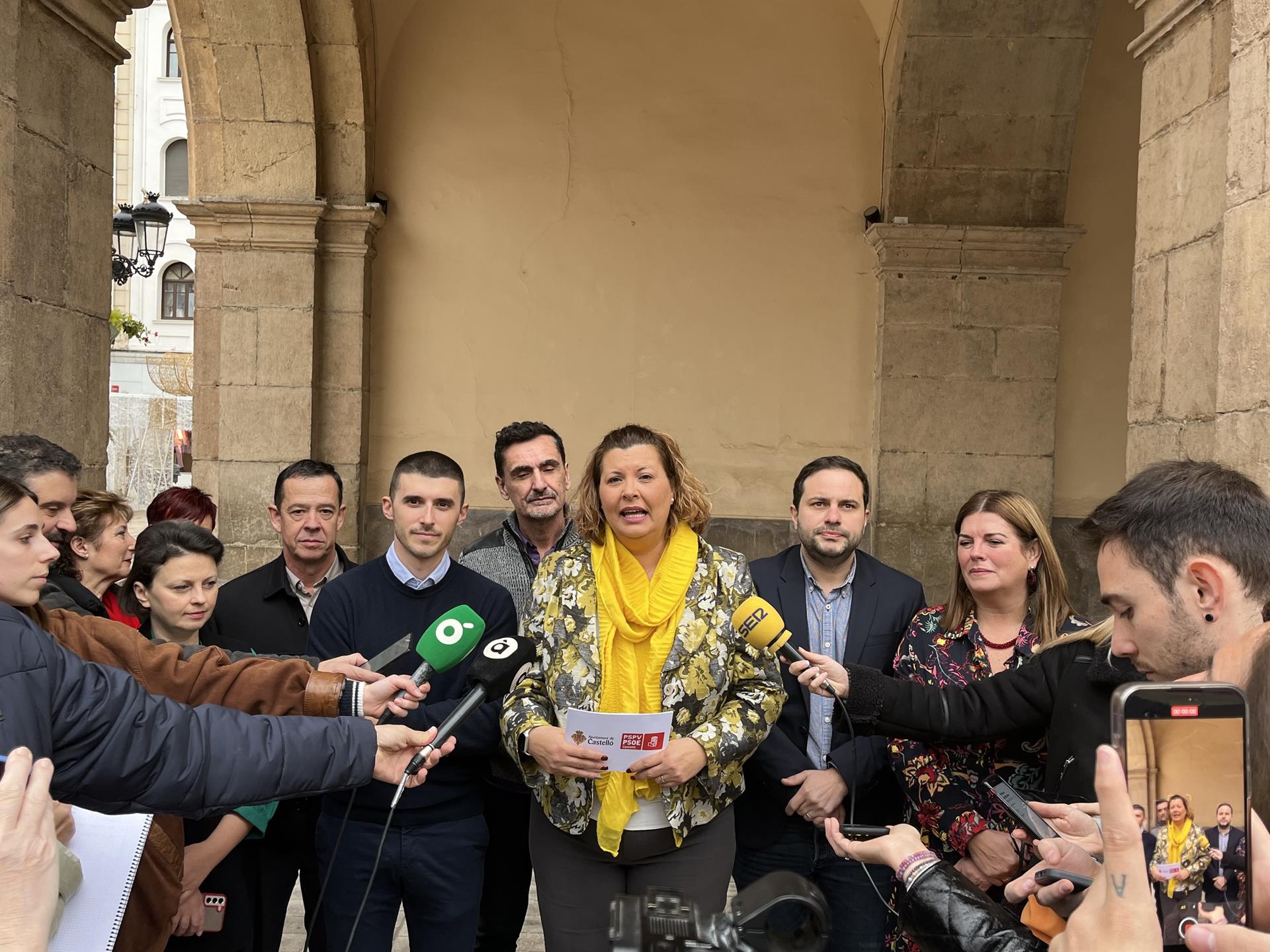 Compareixença del regidors socialistes de Castelló de la Plana | EP