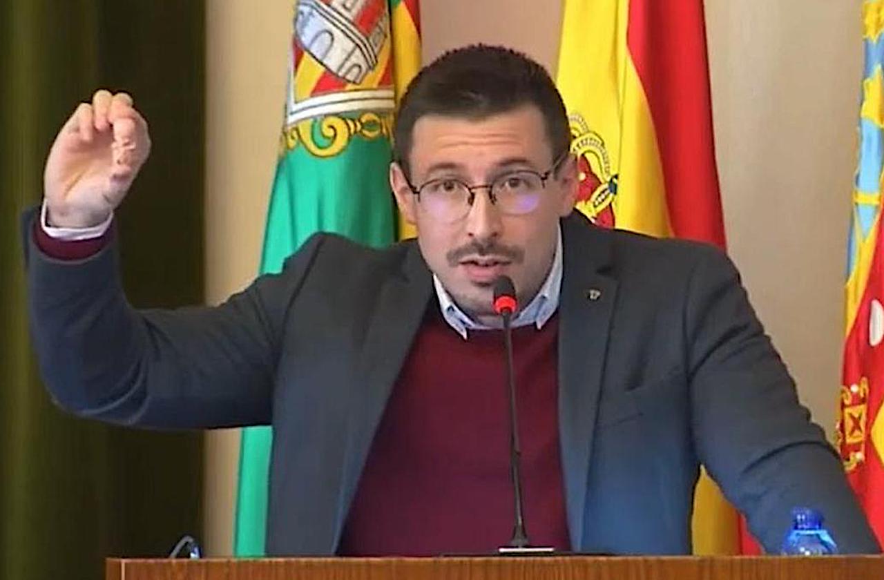 El regidor de Família i Infància de l'Ajuntament de Castelló de la Plana, Alberto Vidal (Vox)