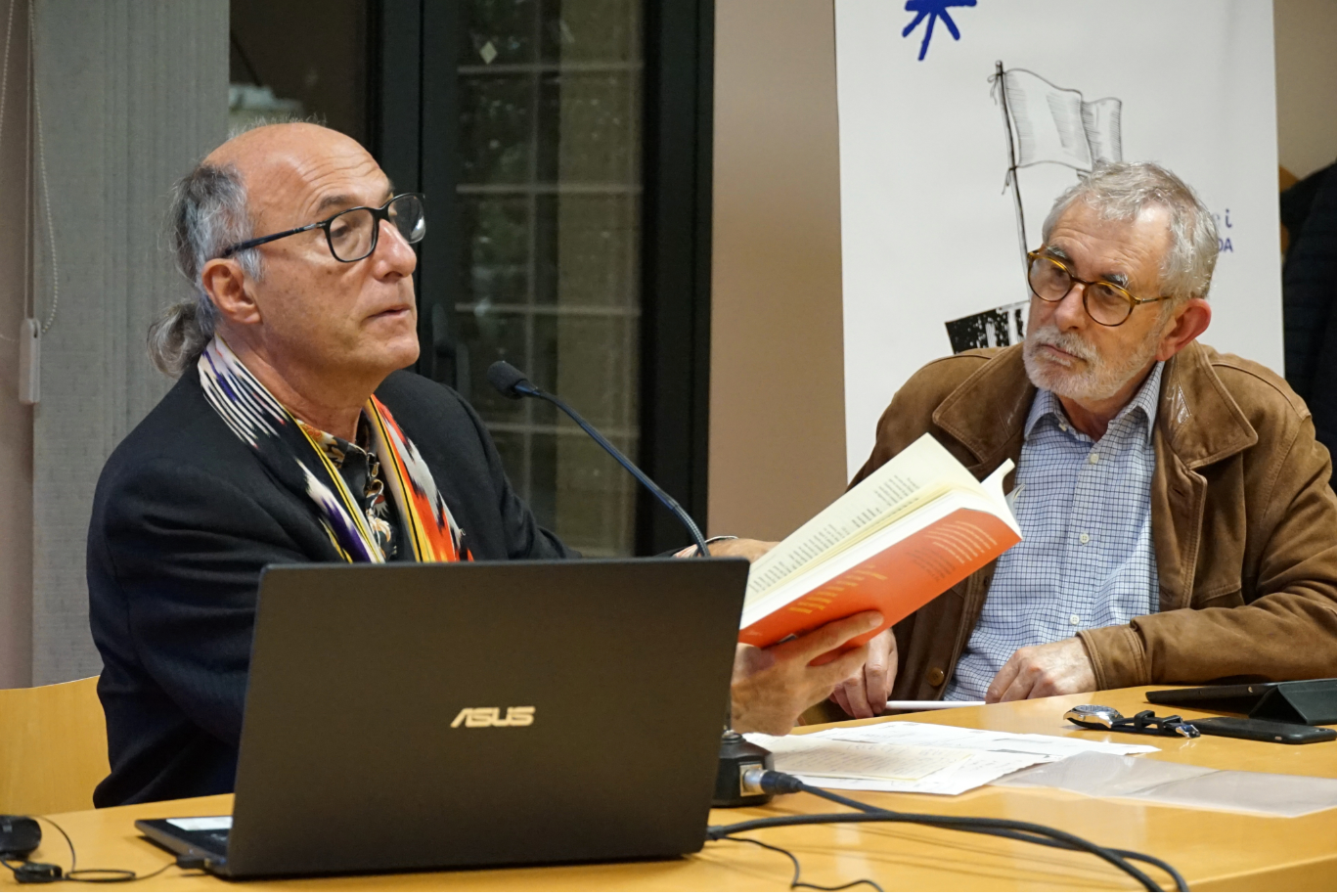 Vicenç Altaió i Tomàs Llopis, Encontres a Beniarbeig 2024, dedicats a «Feixisme i avantguarda» | Txin Javier Rui