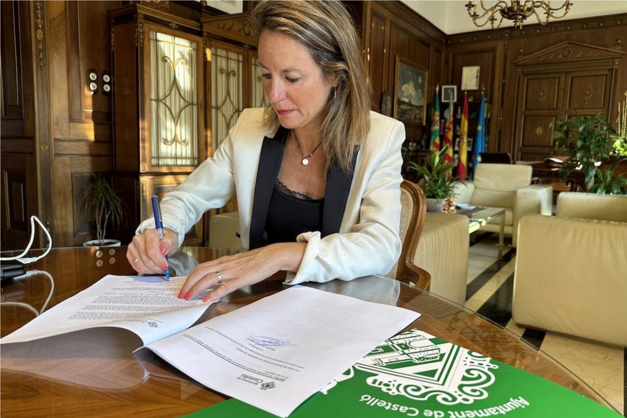 L'alcaldessa de Castelló de la Plana, Begoña Carrasco | EP
