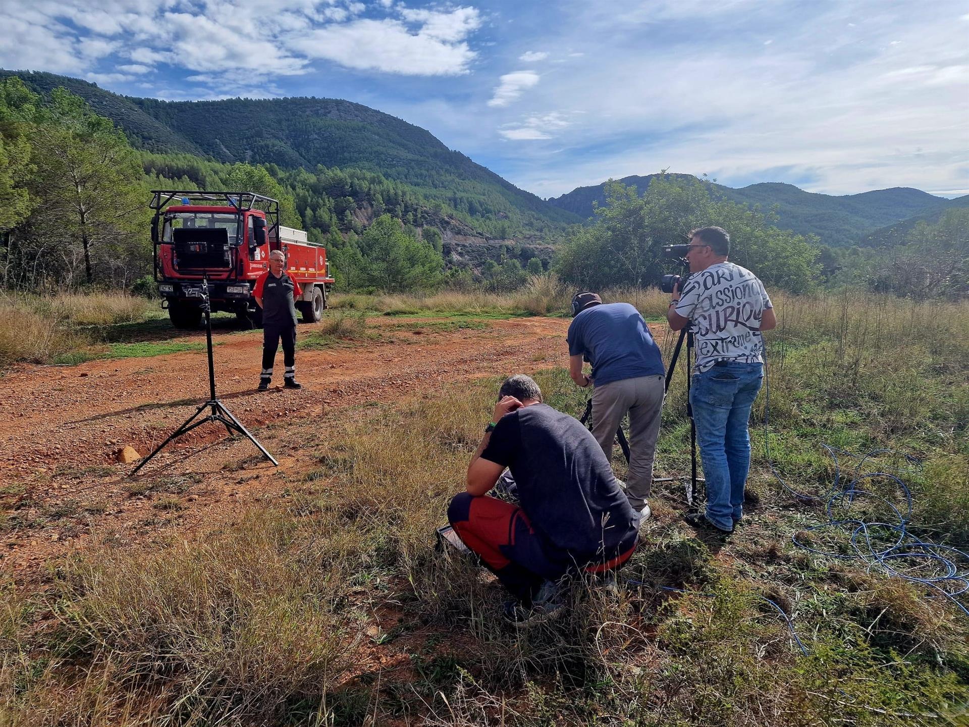 Gravació d'«Alerta roja», el nou programa d'À Punt