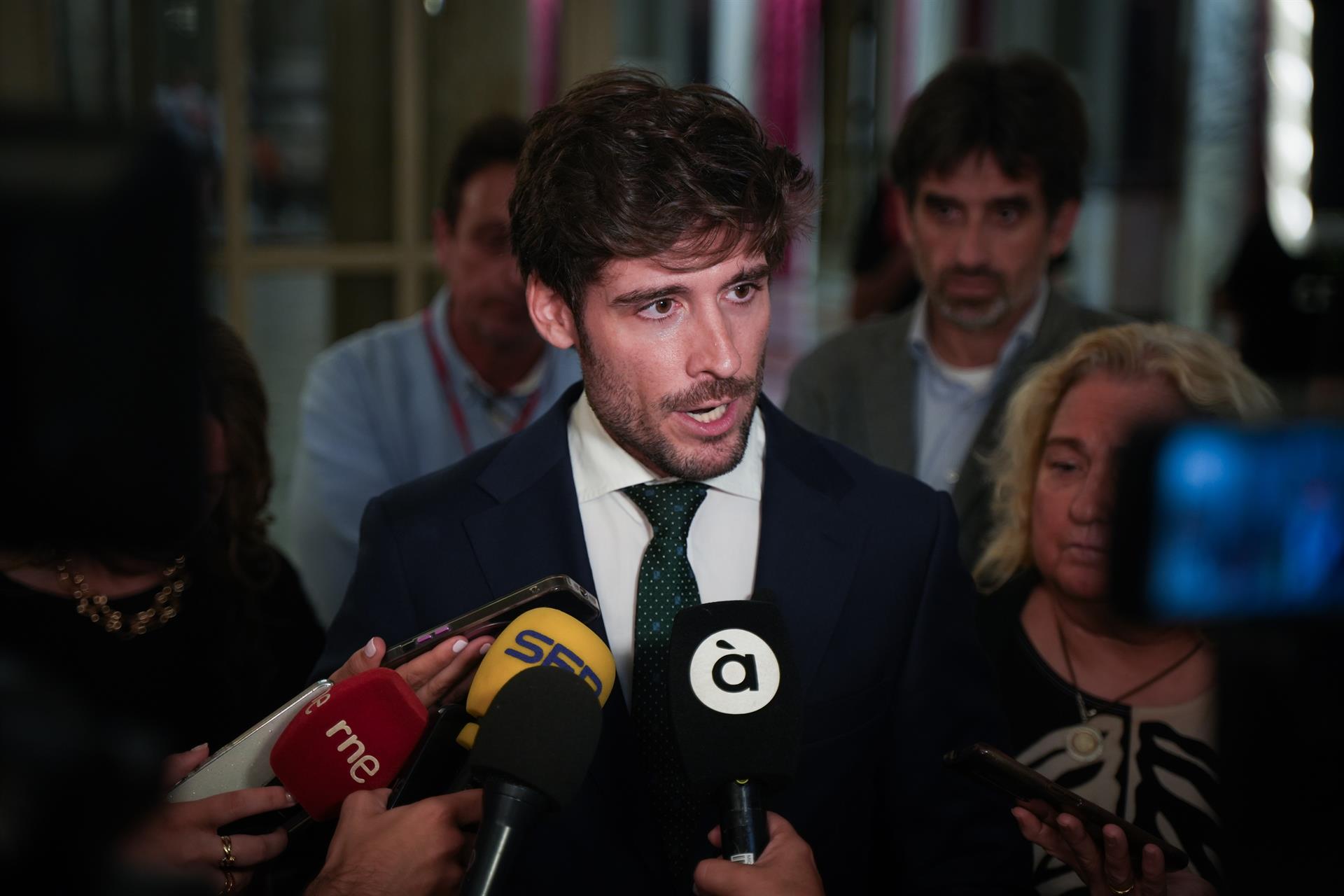 El portaveu del PP a l'Ajuntament de València i de l'equip de govern municipal, Juan Carlos Caballero | Jorge Gil | EP