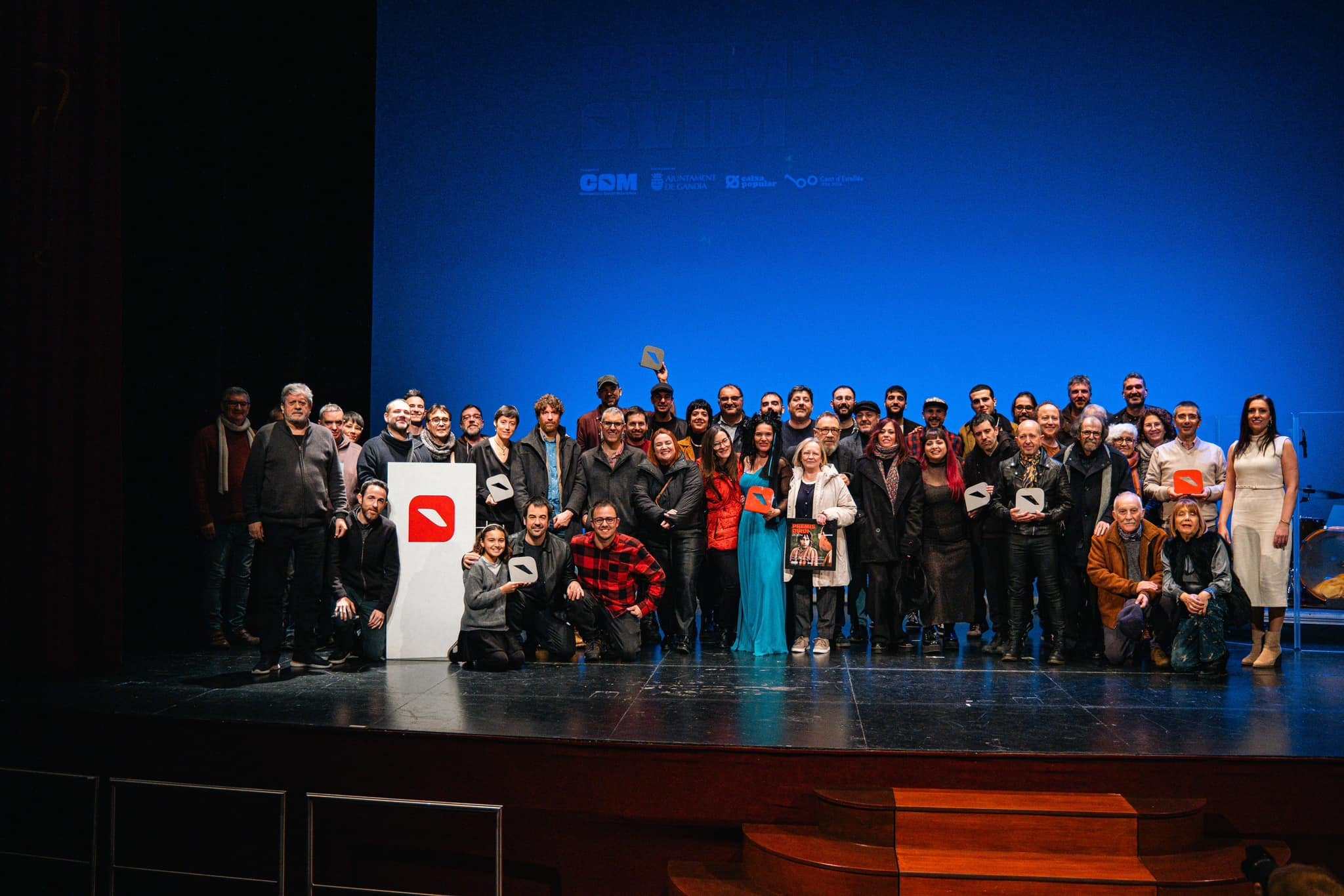 Gala dels Premis Ovidi al Teatre Serrano de Gandia