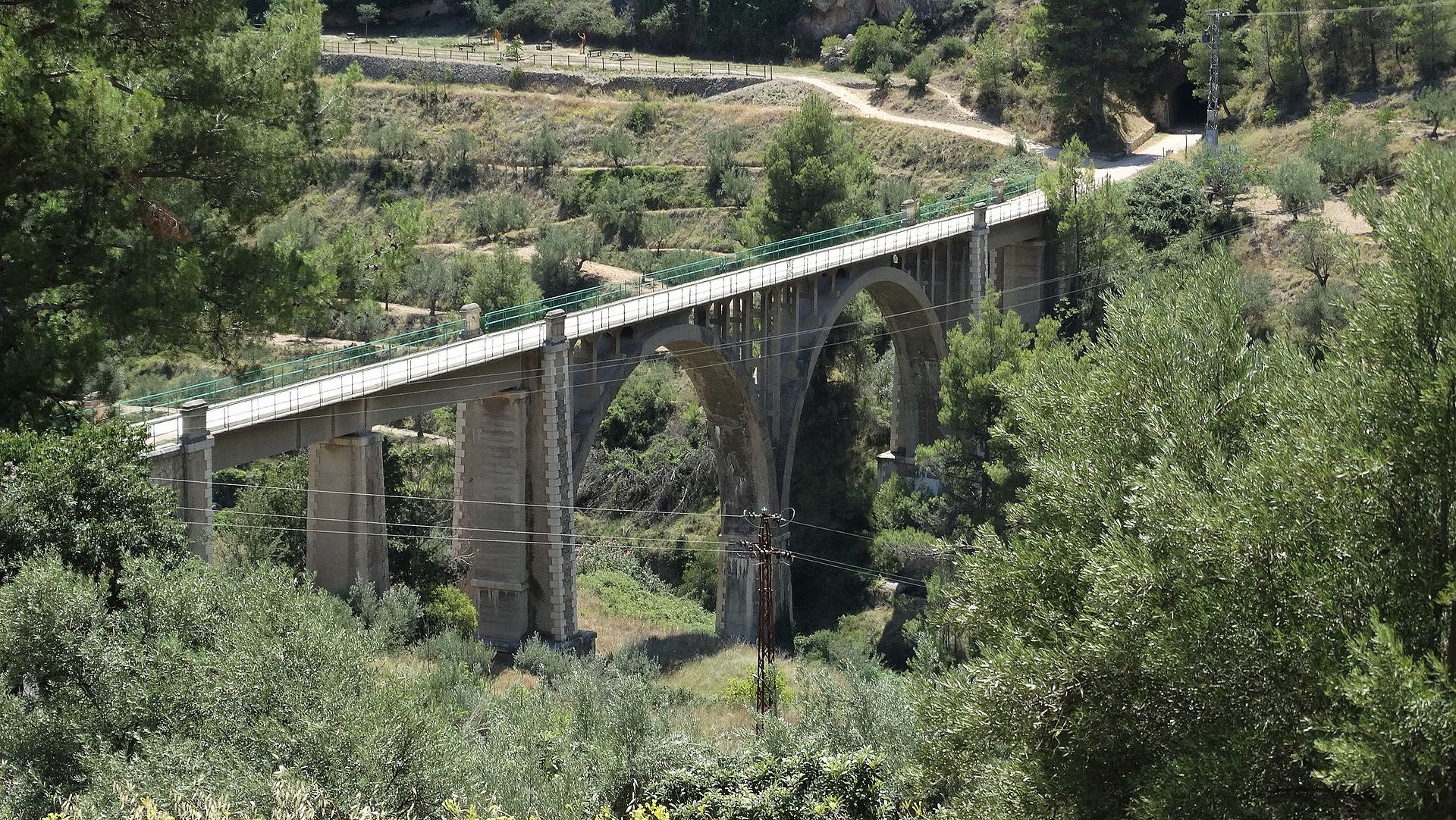 Viaducte ferroviari del Barxell, a Alcoi