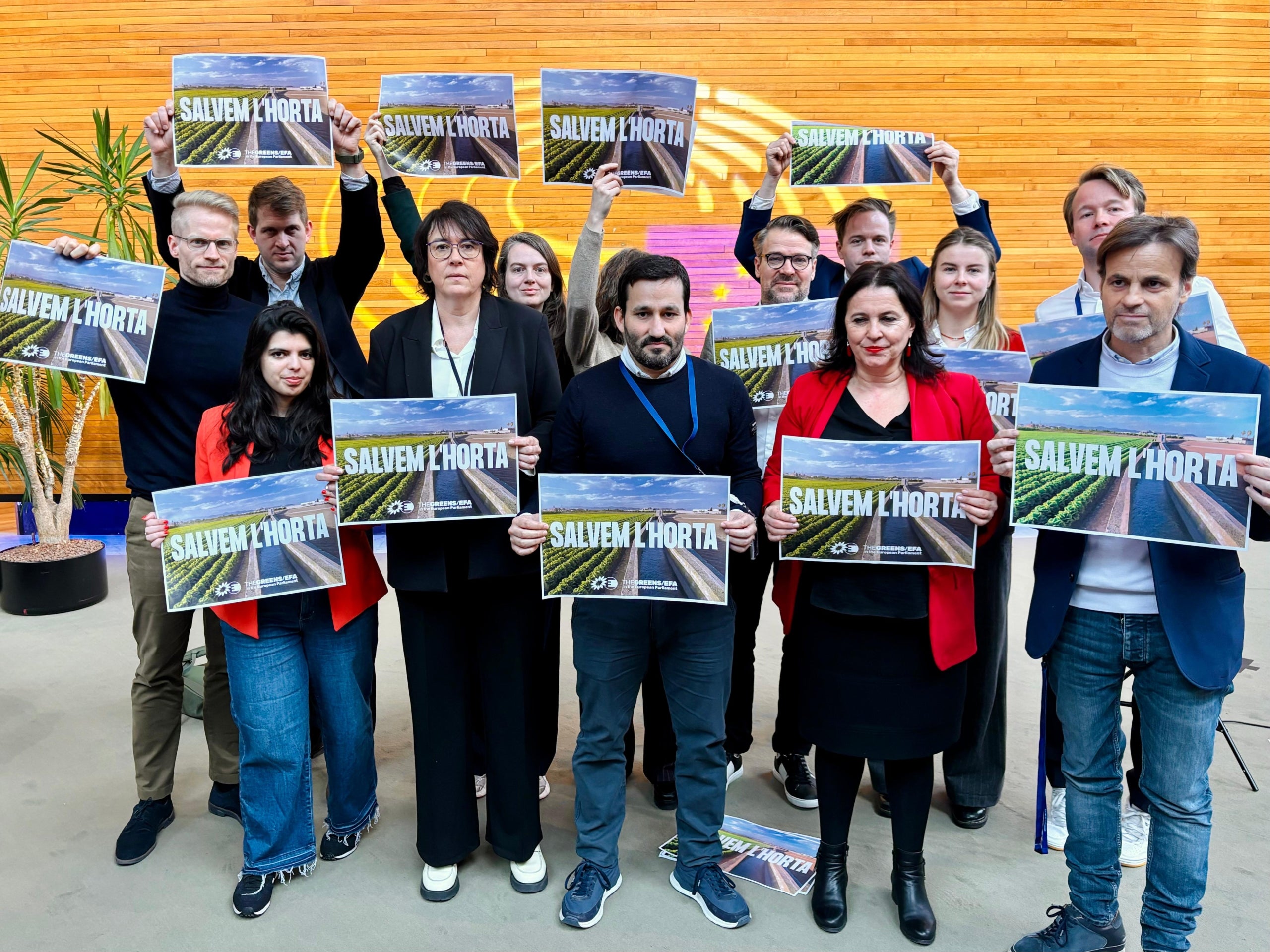 Eurodiputats de diferents països demanen protegir l'horta de València