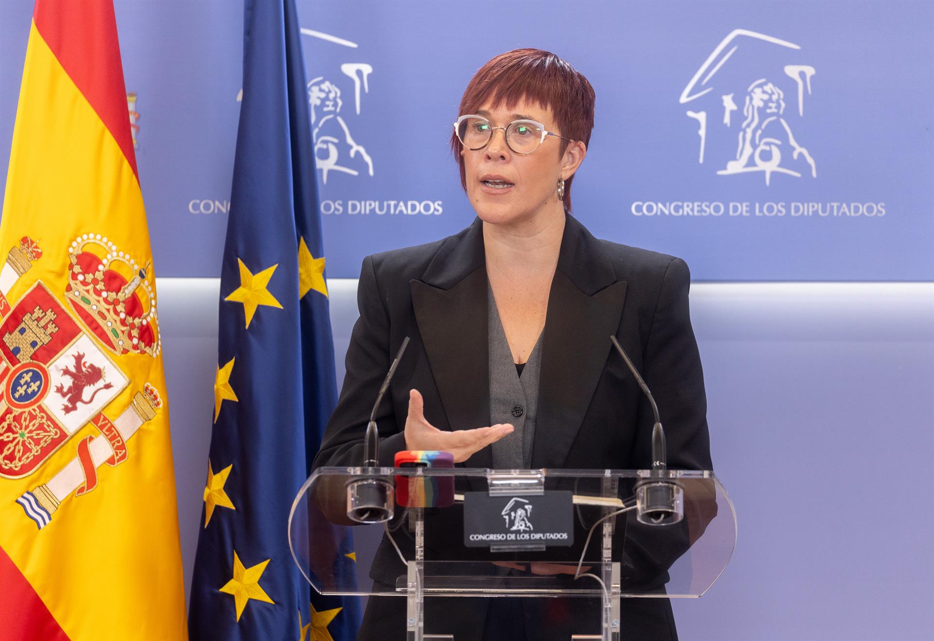 La portaveu de Compromís al Congrés, Àgueda Micó / Europa Press