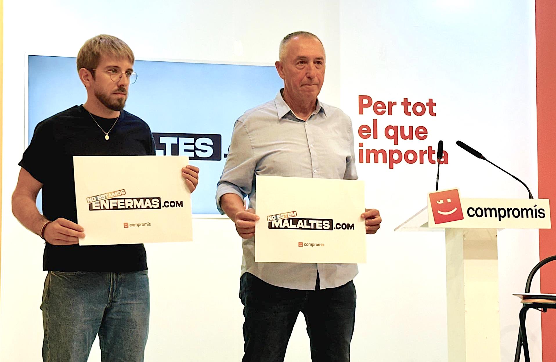 Francesc Roig i Joan Baldoví, de Compromís | EP