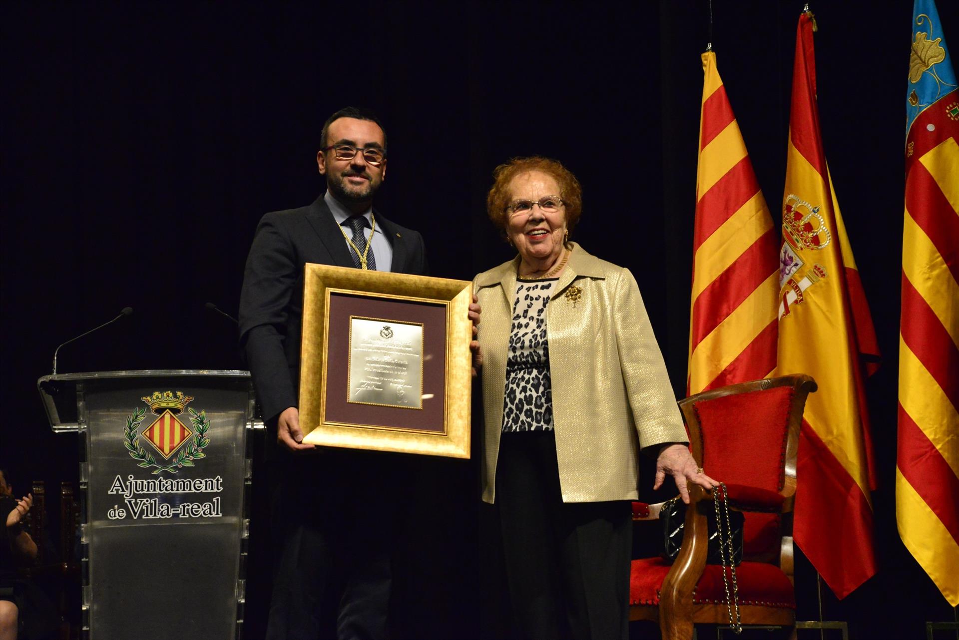 La dissenyadora Dolores Cortés, Filla Predilecta de Vila-real