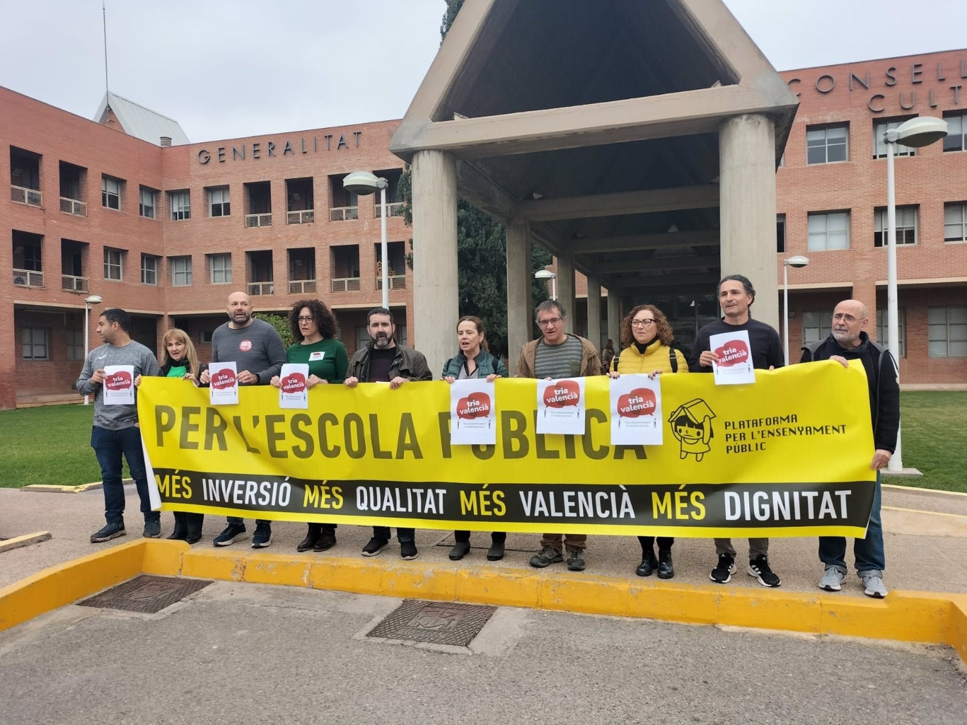 Plataforma en Defensa de l'Ensenyament Públic / Europa Press