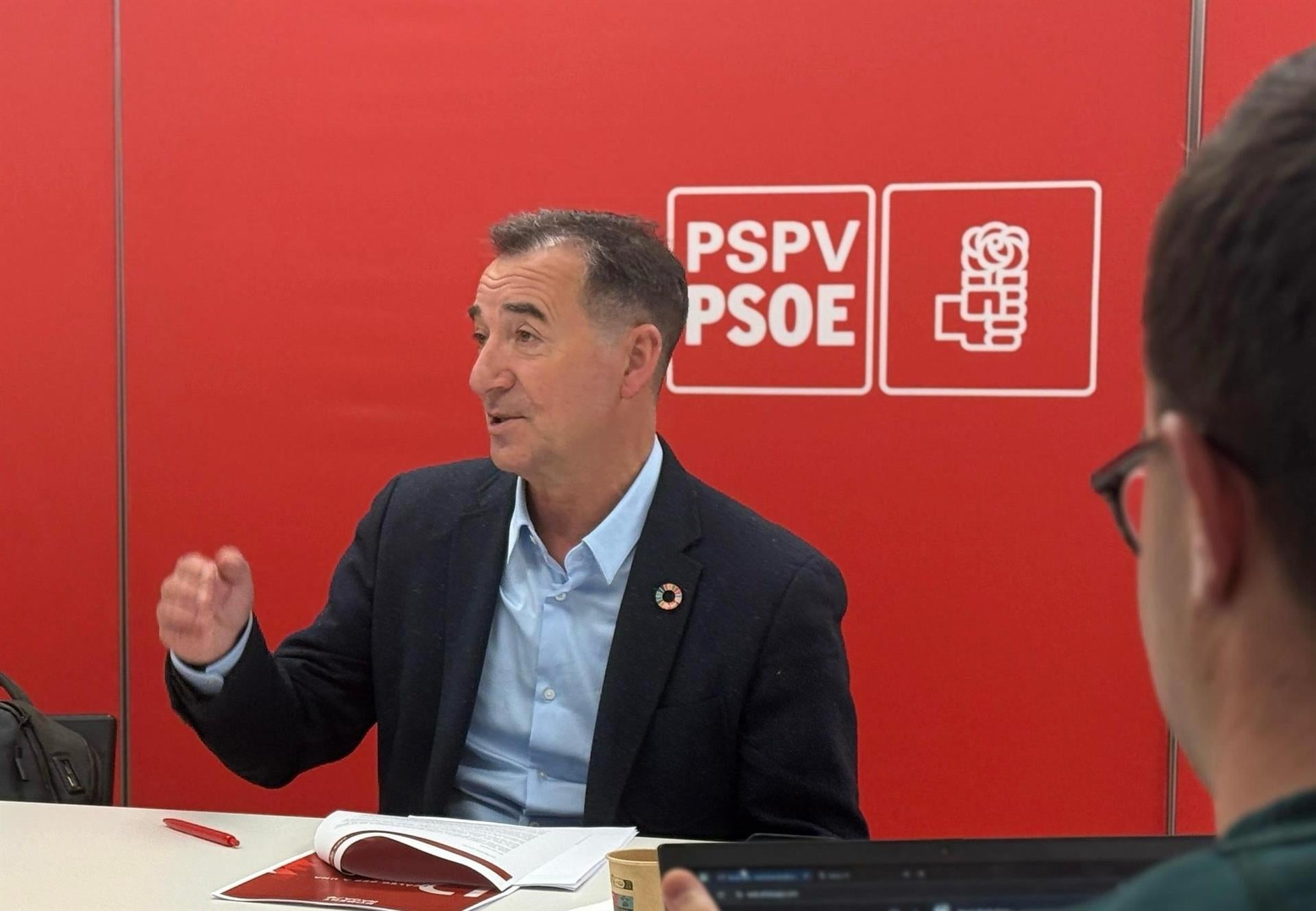 Robert Raga, candidat a liderar el PSPV a la demarcació de València / Europa Press