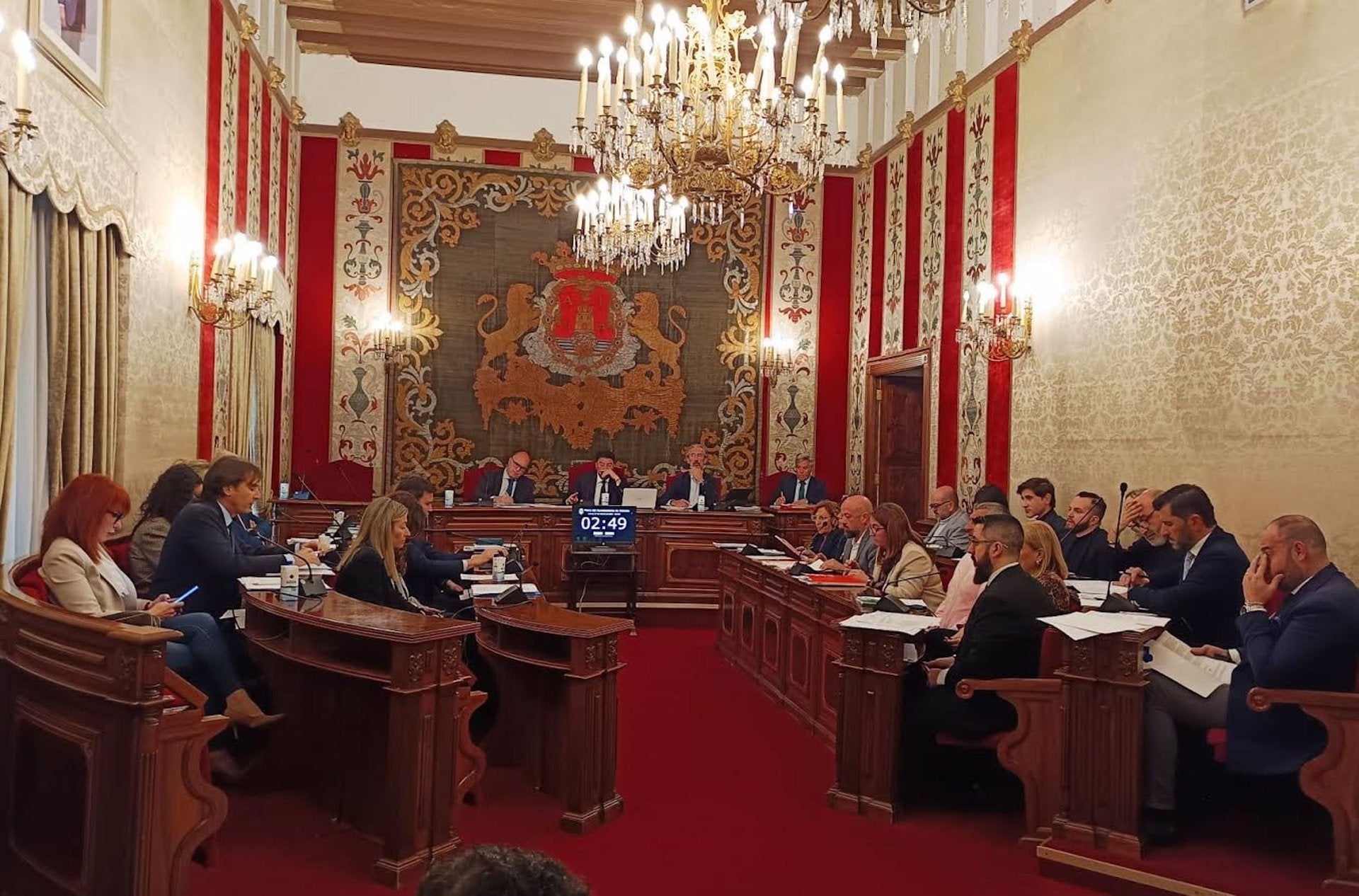 Ple de l'Ajuntament d'Alacant / Europa Press
