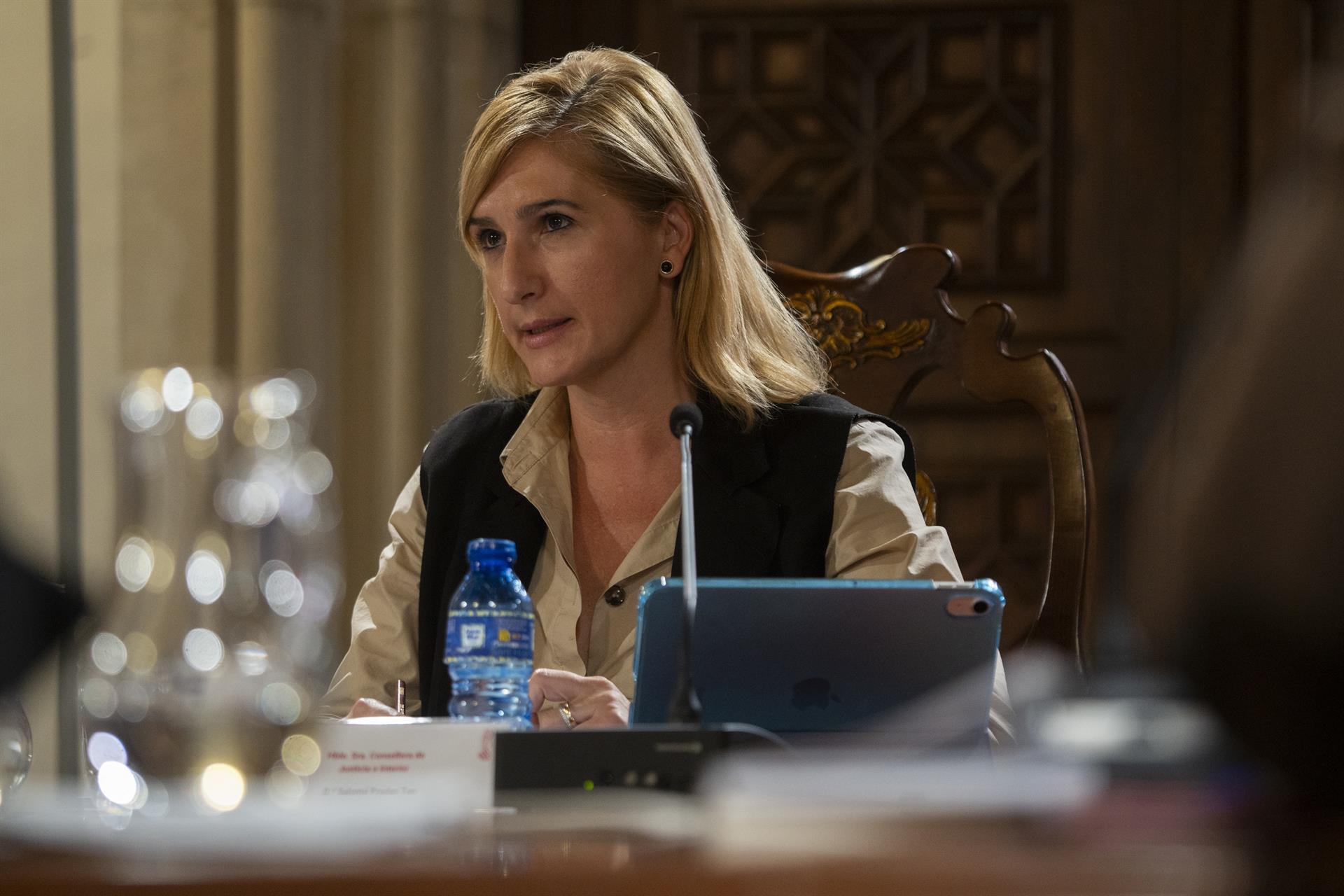 L'exconsellera d'Interior, Salomé Pradas / Europa Press