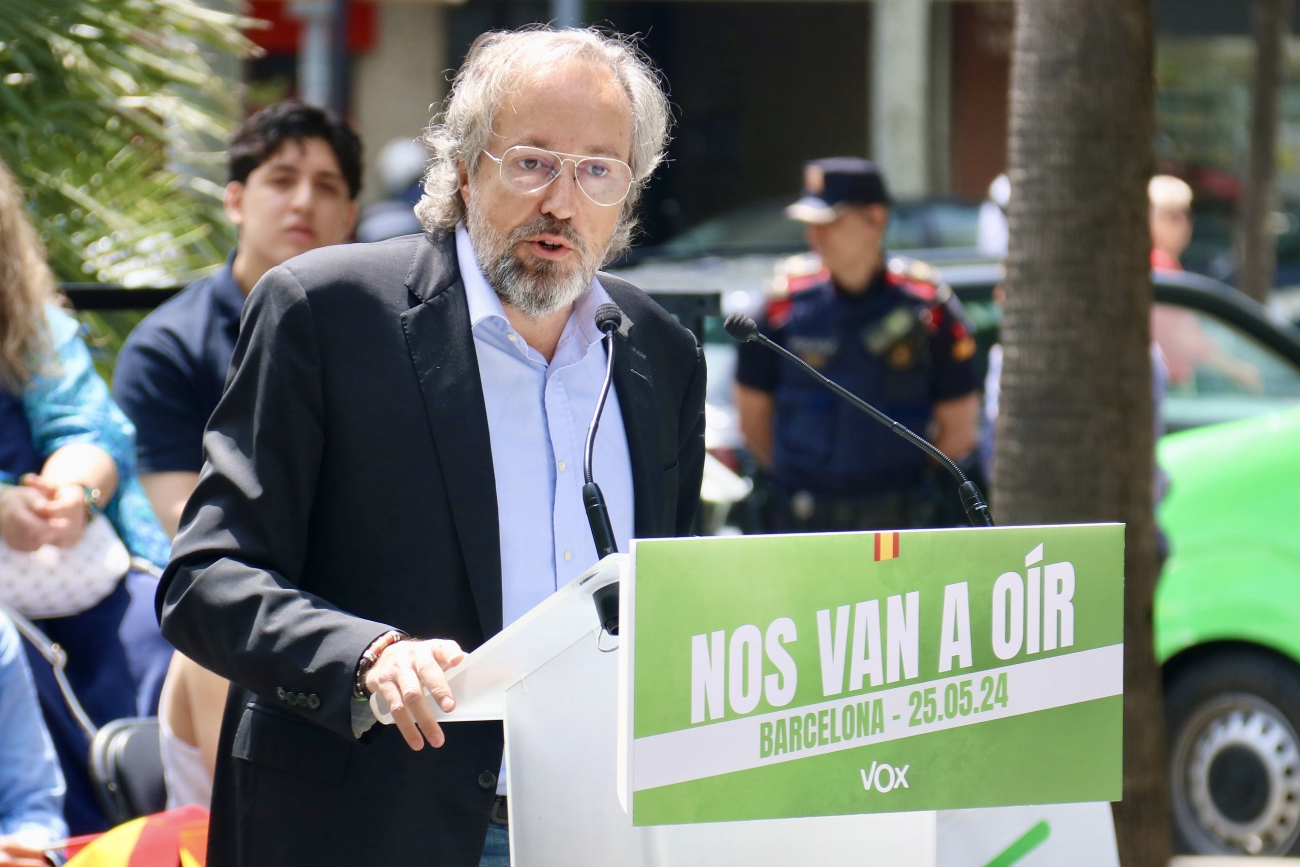Juan Carlos Girauta, eurodiputat de Vox, un dels assenyalats / Agència Catalana de Notícies