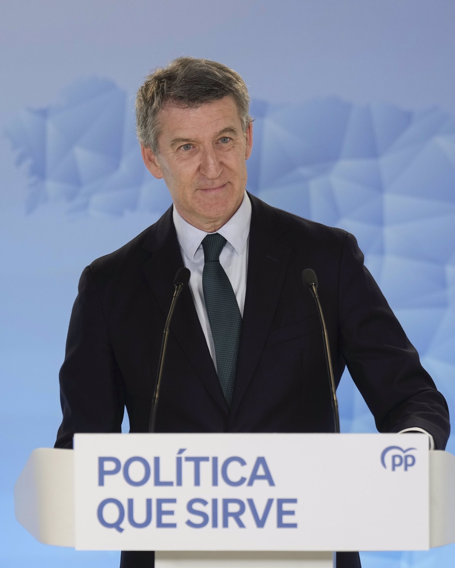 El líder del PP, Alberto Núñez Feijóo, presidint la reunió del Comité Executiu Nacional del PP / EP