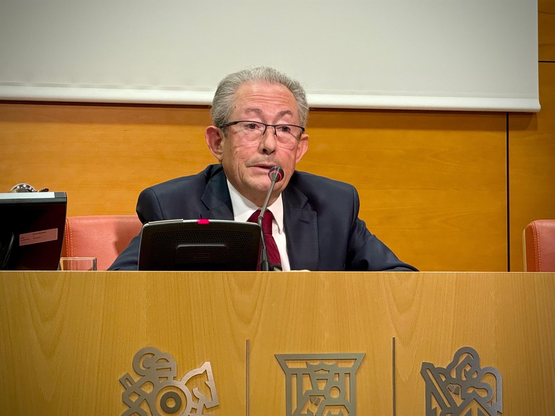 El Síndic de Greuges, Ángel Luna, a Les Corts Valencianes després de lliurar la Memòria de 2024 / EUROPA PRESS