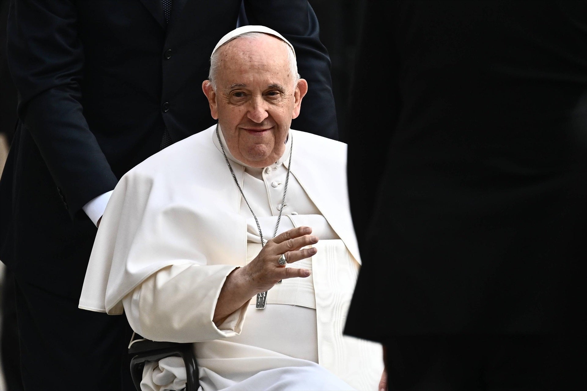 El Papa Francisco durante su visita a Hungría
Europa Press/Contacto/Luca Zennaro
(Foto de ARCHIVO)
28/4/2023