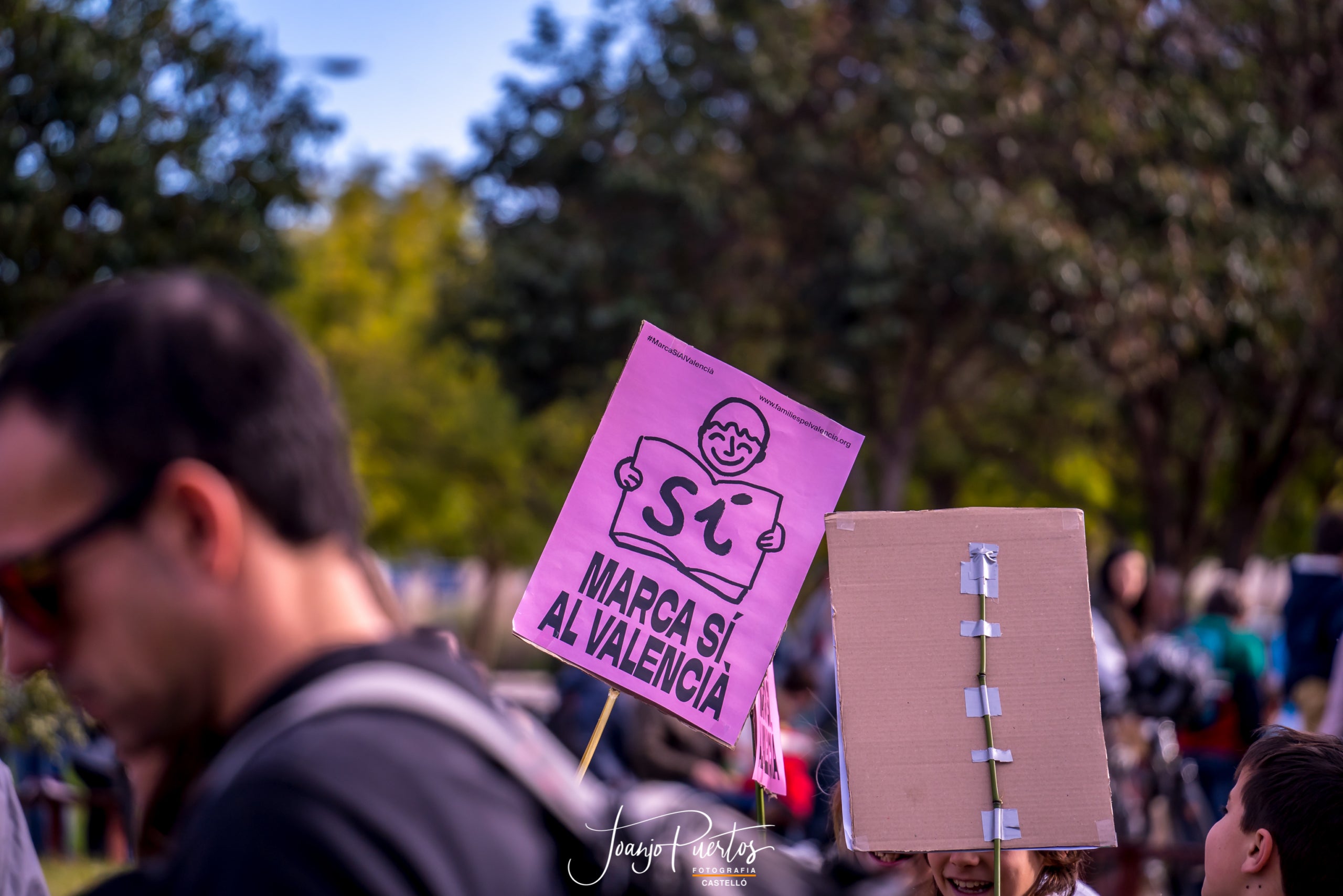 Manifestació a favor del valencià a Alzira | Joanjo Puertos | DLV