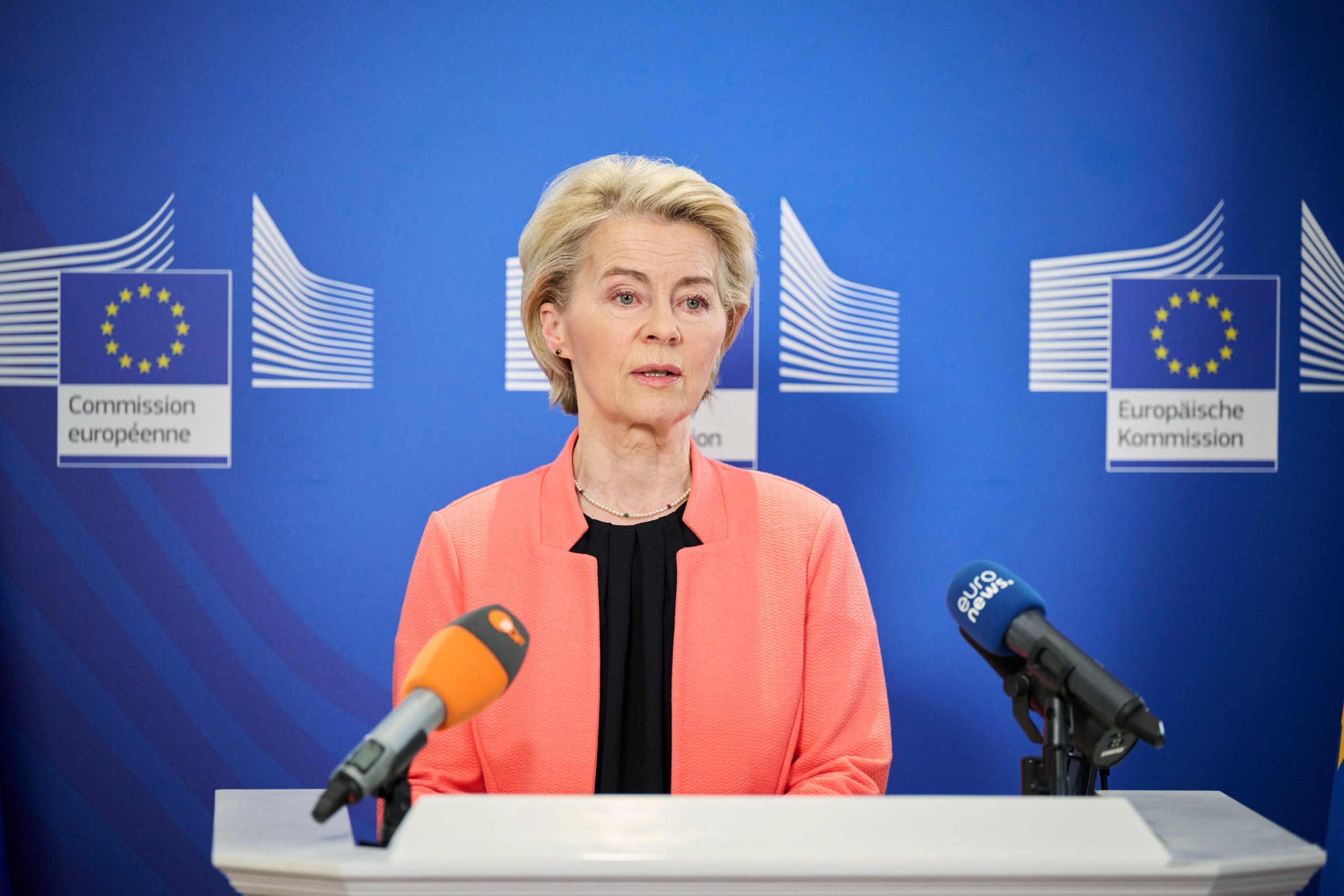 La presidenta de la UE, Ursula von der Leyen | ACN