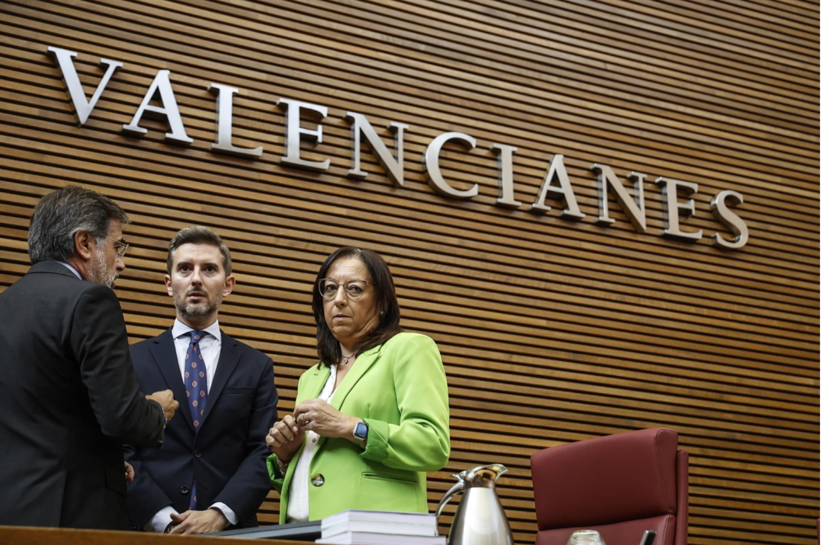La presidenta de Les Corts, Llanos Massó (Vox) | Europa Press