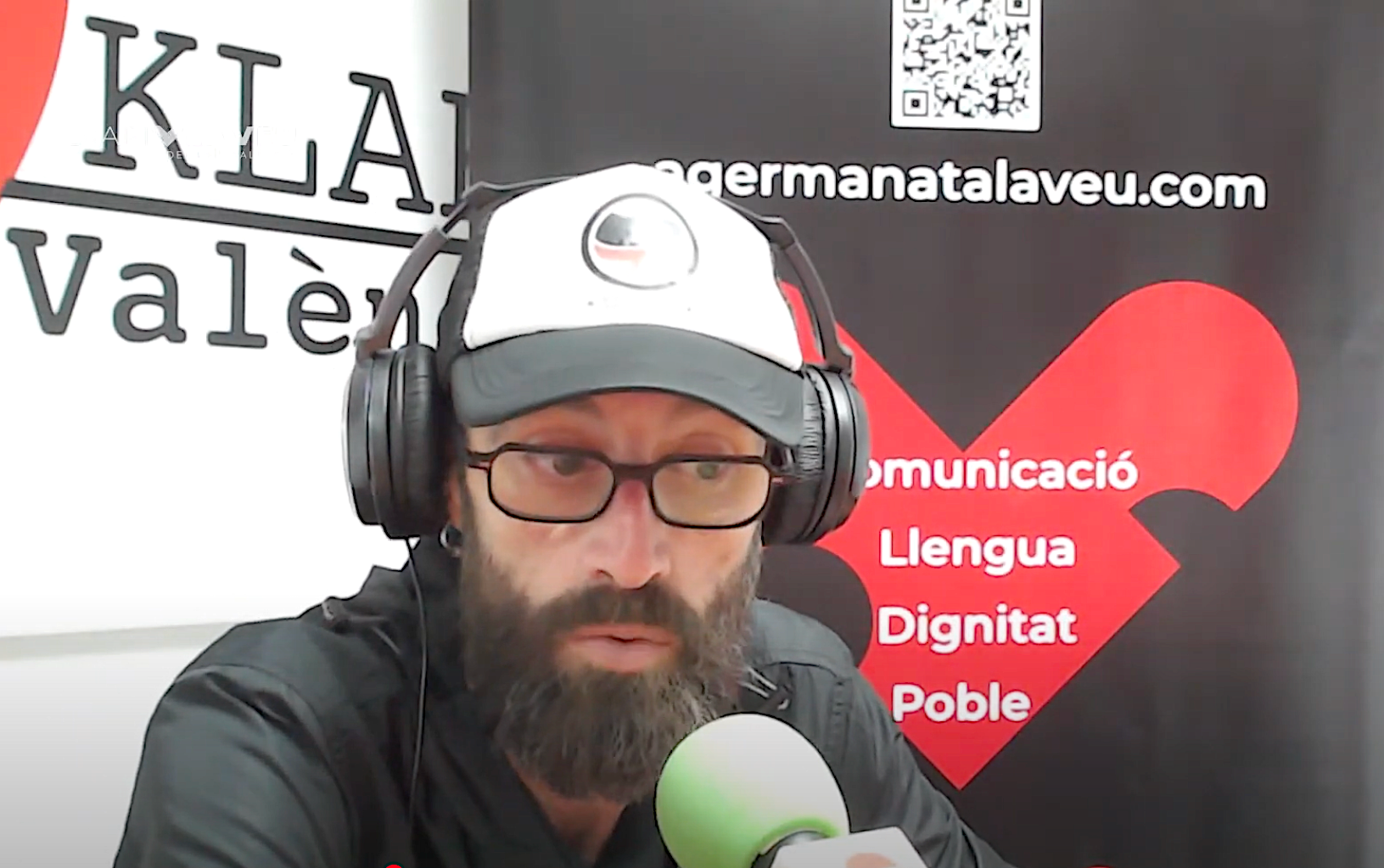 Vicent Aleixandre, fundador de l'Aurora Grup de Suport, al pòdcast La Nostra Veu, el 18 d'abril del 2024 | DLV