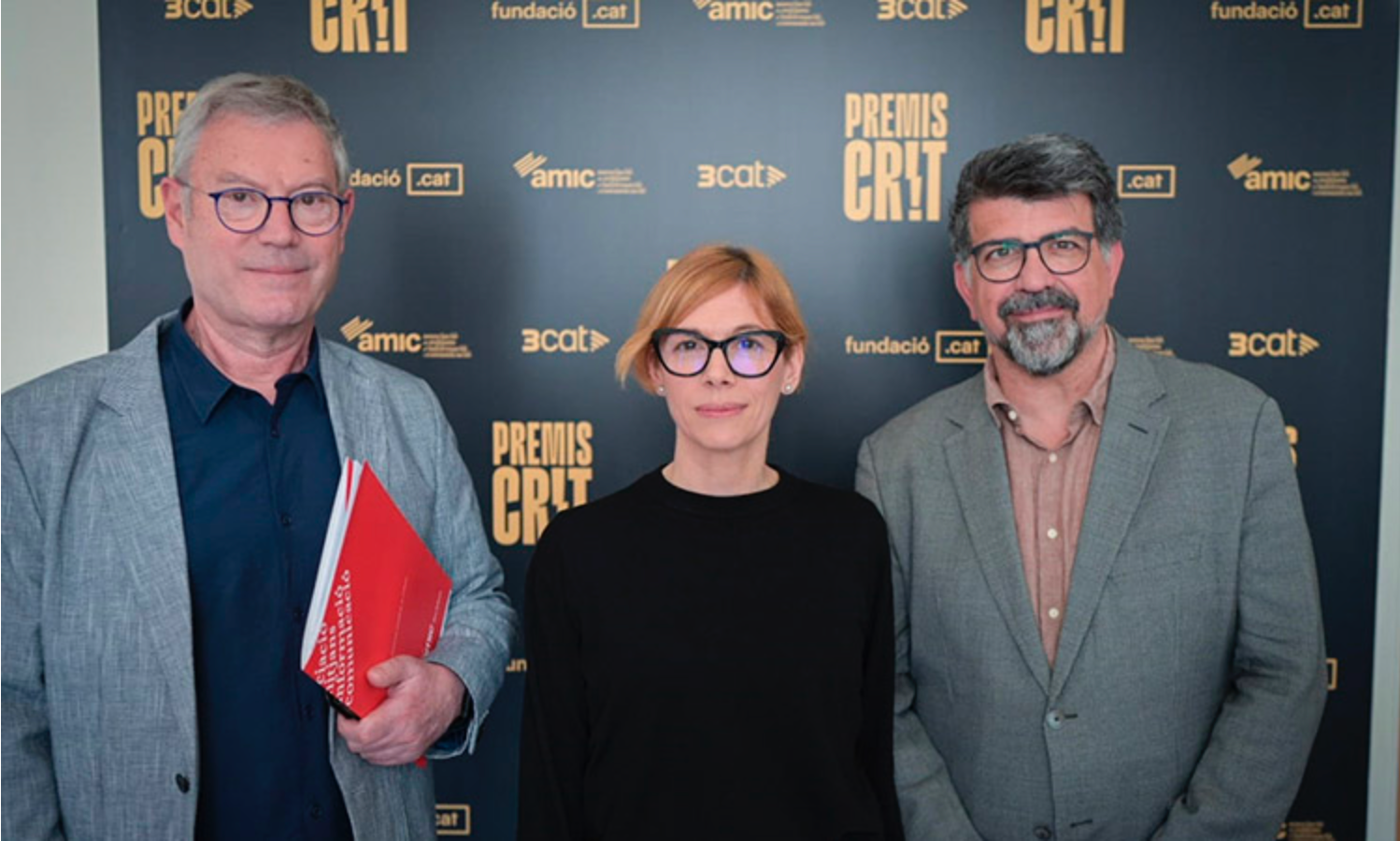 Ramon Grau, Rosa Romà i Genís Roca han presentat els nous guardons | Premis Crit