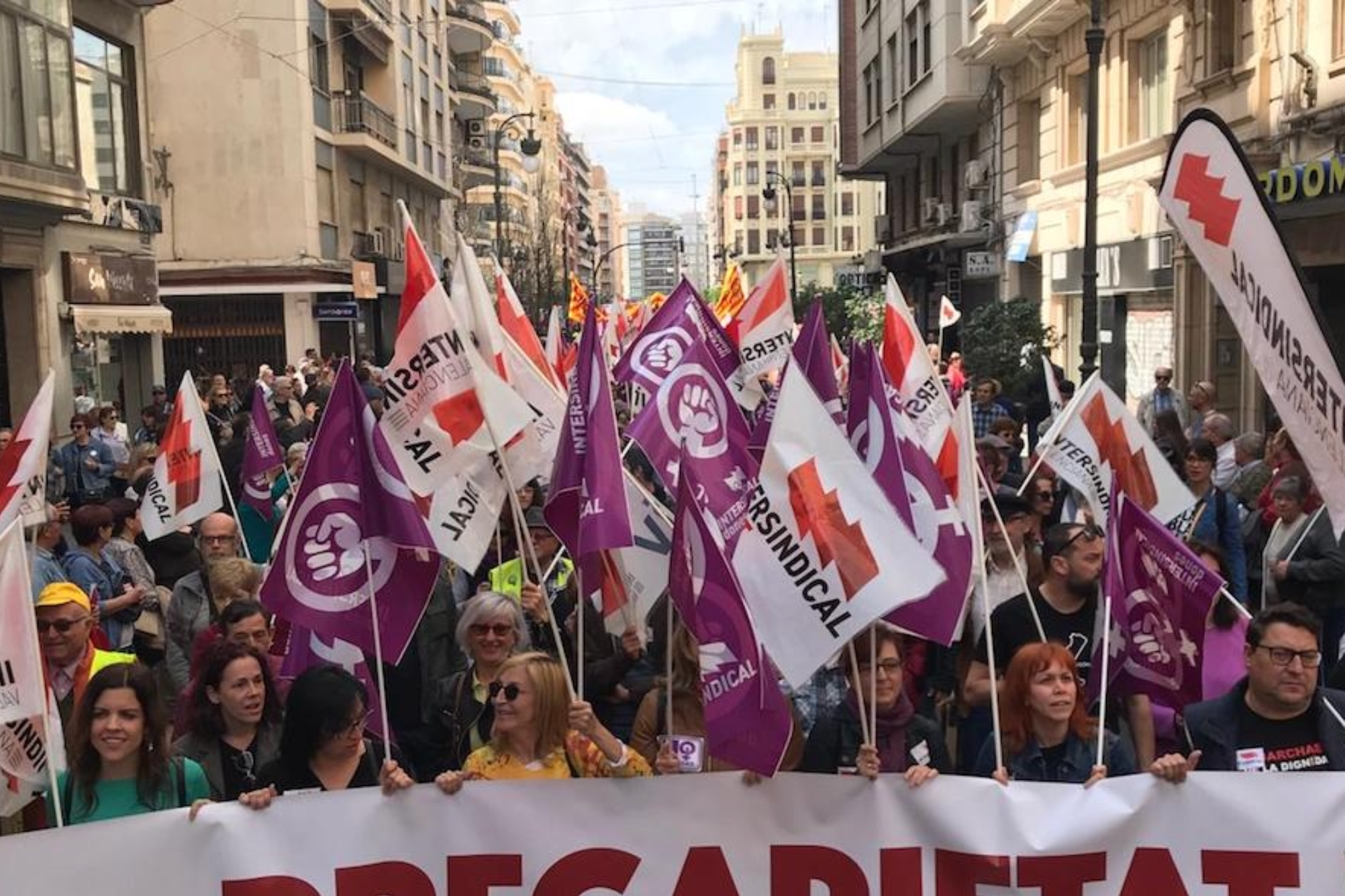 Manifestació del Primer de Maig