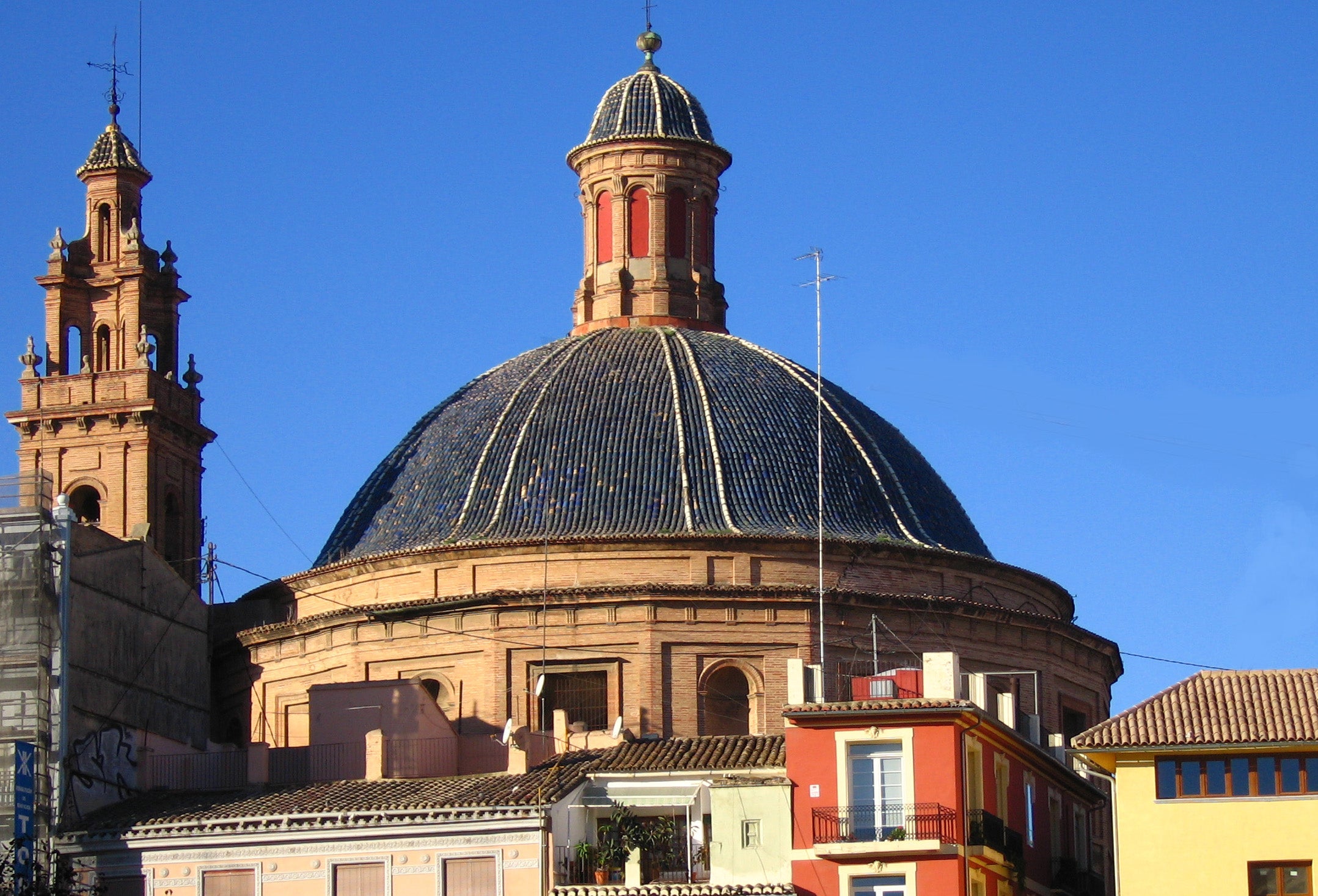 Cúpula de l'església de les Escoles Pies, al barri de Velluters de València | Wikimedia Commons