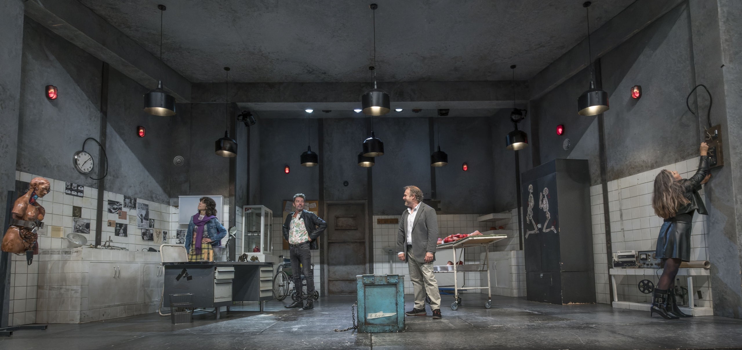 Moment de 'Scape room', una comèdia d'Albena Teatre