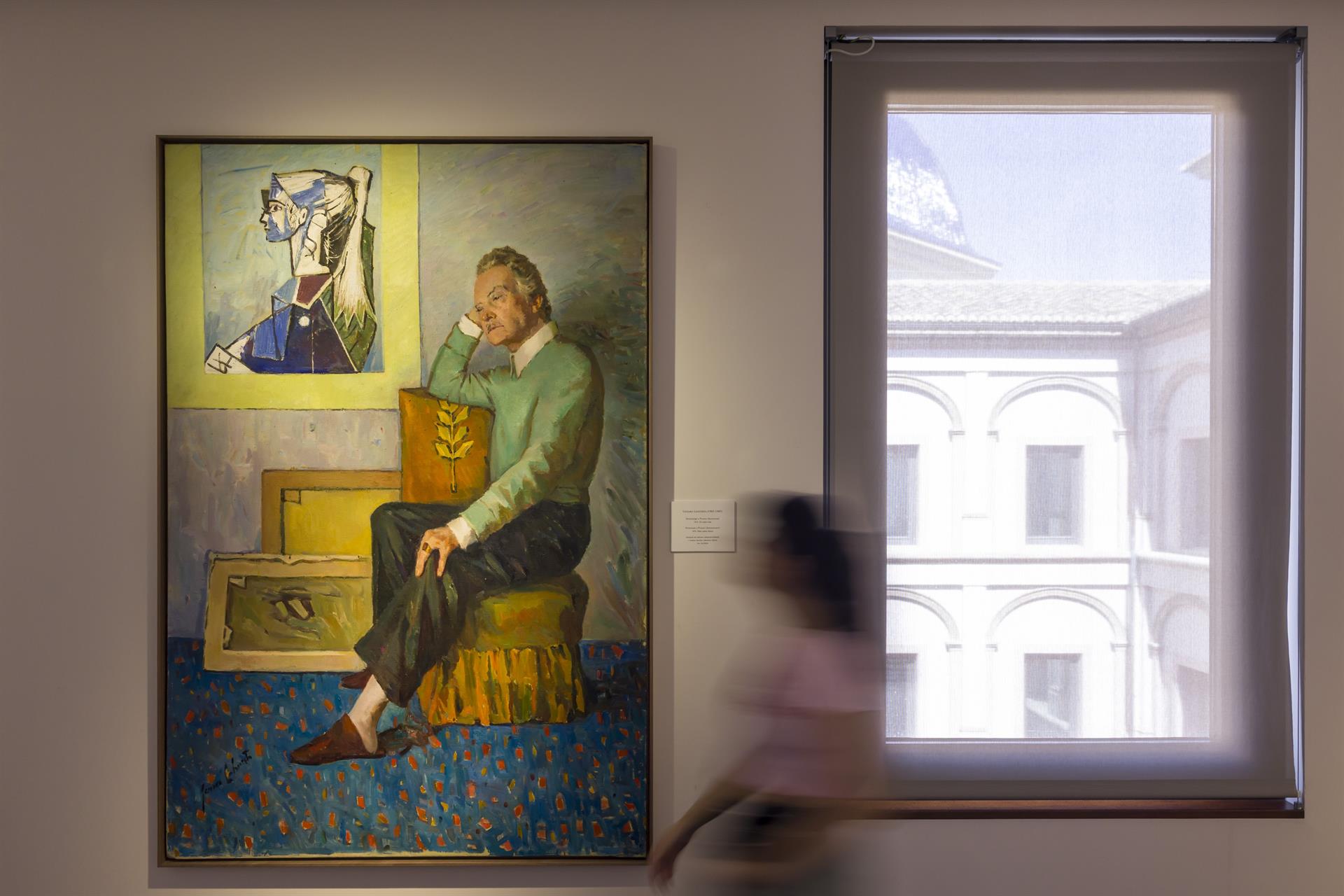 Autoretrat de Genaro Lahuerta cedit al Museu de Belles Arts de València | Miguel Lorenzo | EP