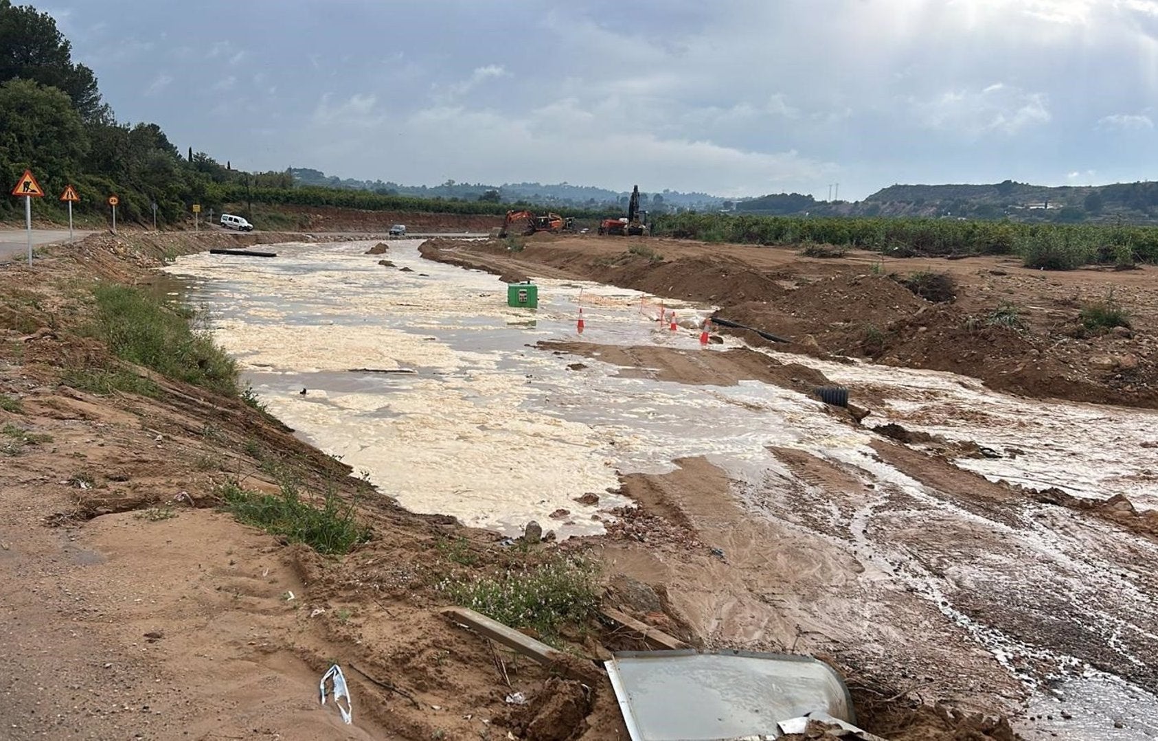 El barranc de l'Horteta, a Torrent 