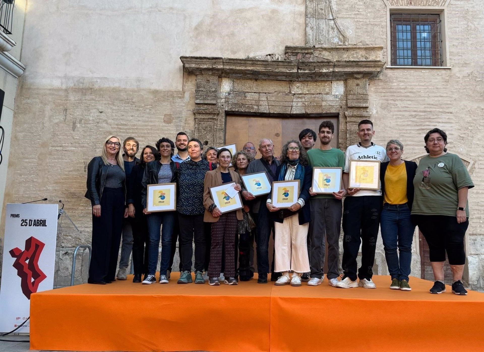 Premis 25 d'Abril de Més Compromís i Joves PV a València