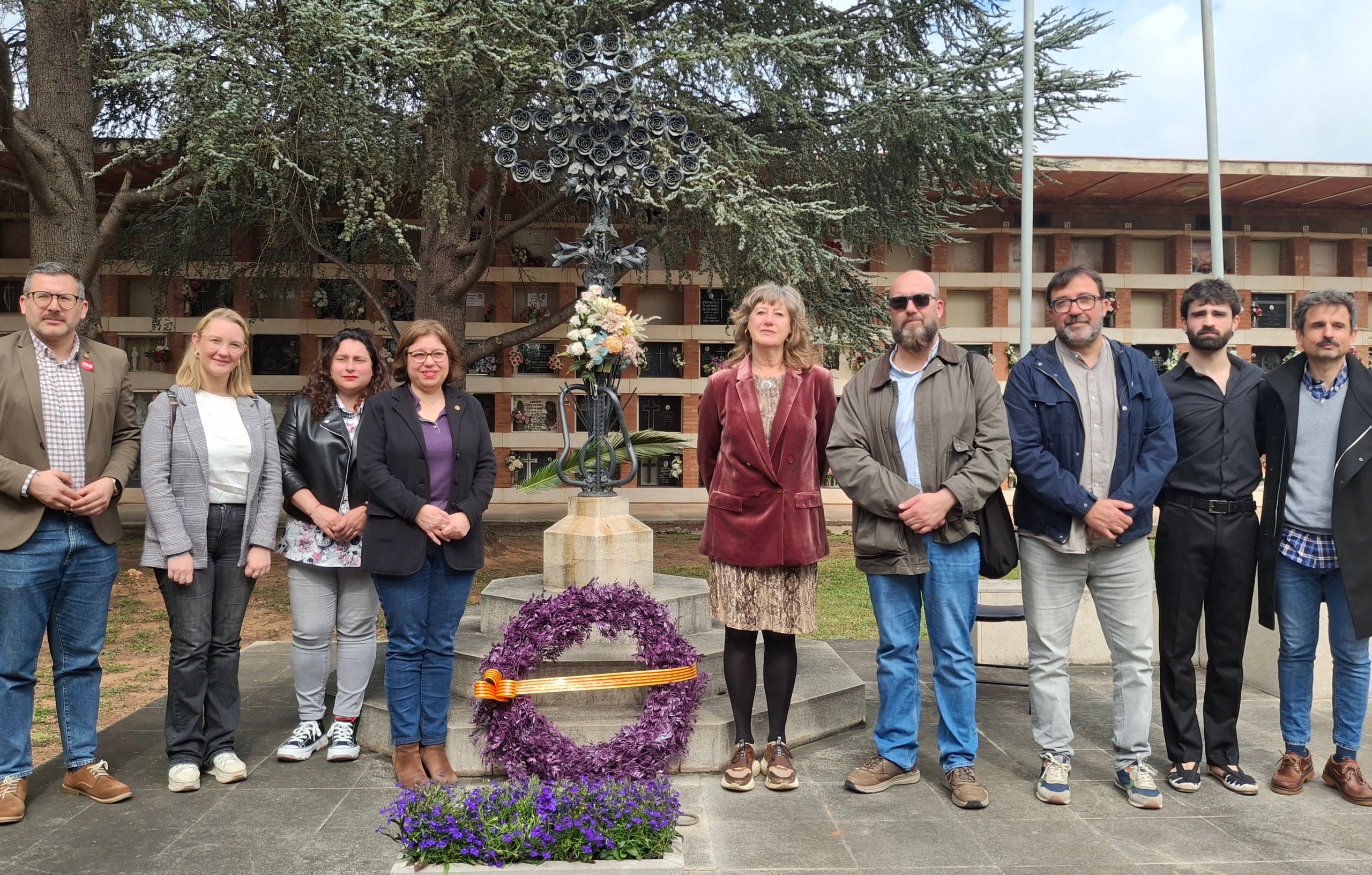 Homenatge a les víctimes del franquisme, al Cementeri Municipal de Vila-real