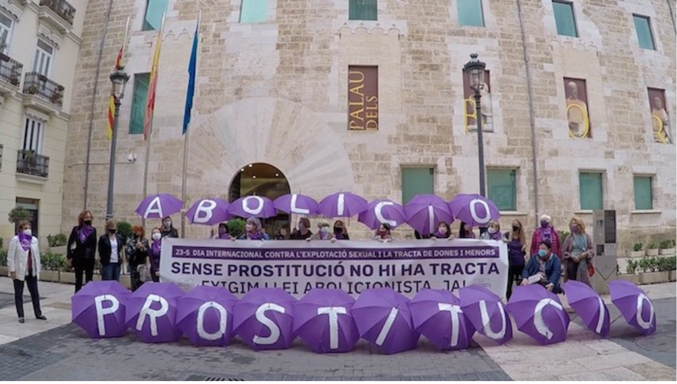 Presentació a Les Corts de la proposició no de llei del Front Abolicionista del País Valencià per eradicar la prostitució, el 2021 | Front Abolicionista del País Valencià