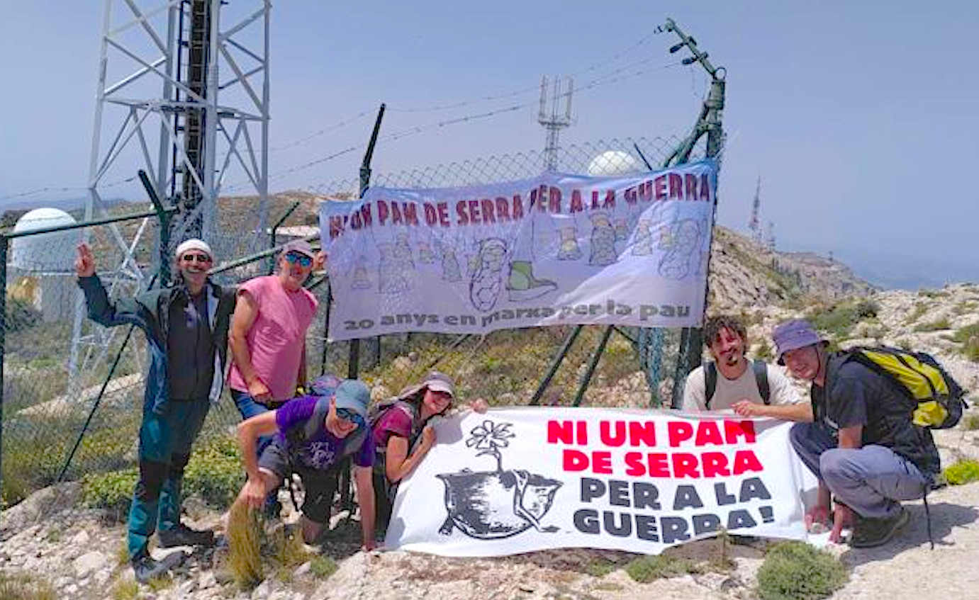 Marxa per la desmilitarització d'Aitana 2024 | Colla Ecologista La Carrasca