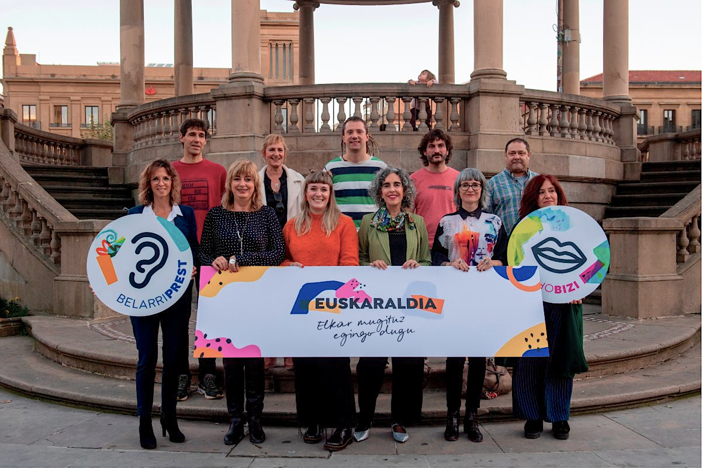 Organitzadors d'Euskaraldia | Foto: Euskaraldia
