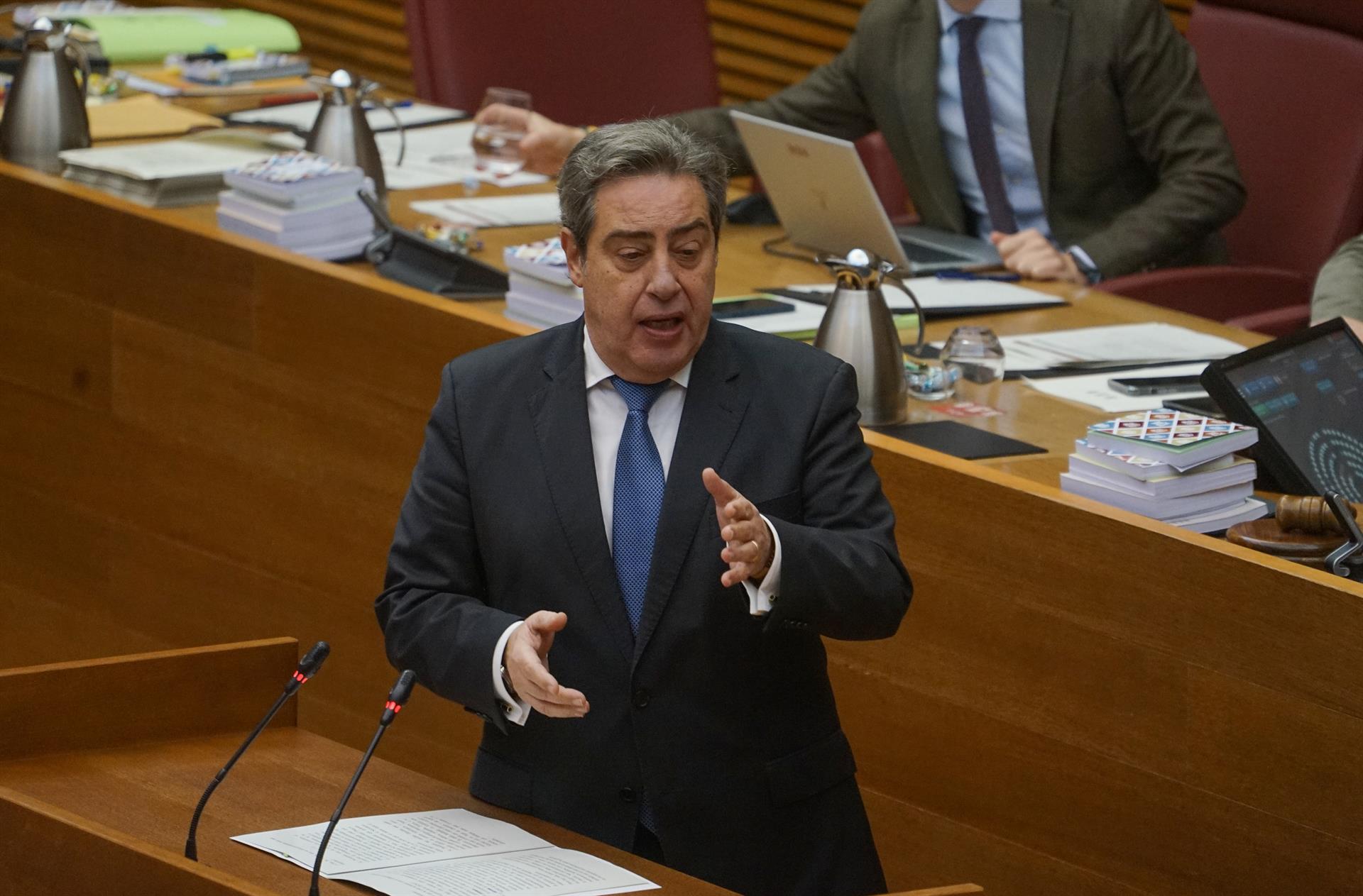 El portaveu de Vox a les Corts Valencianes, José María Llanos | Eduardo Manzana | EP
