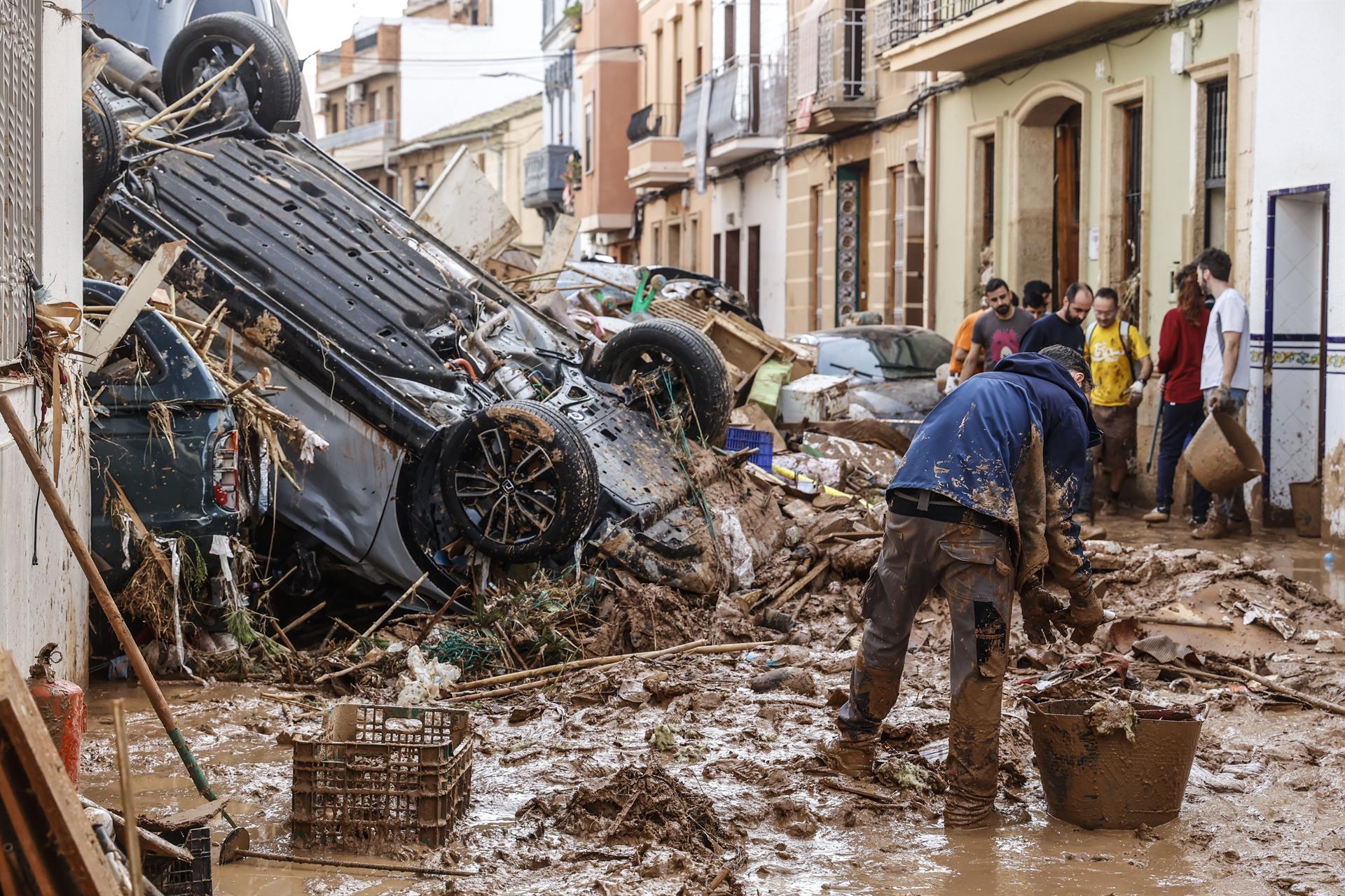 Estralls causats per la dana del 29 d'octubre del 2024 a Paiporta | Rober Solsona | EP