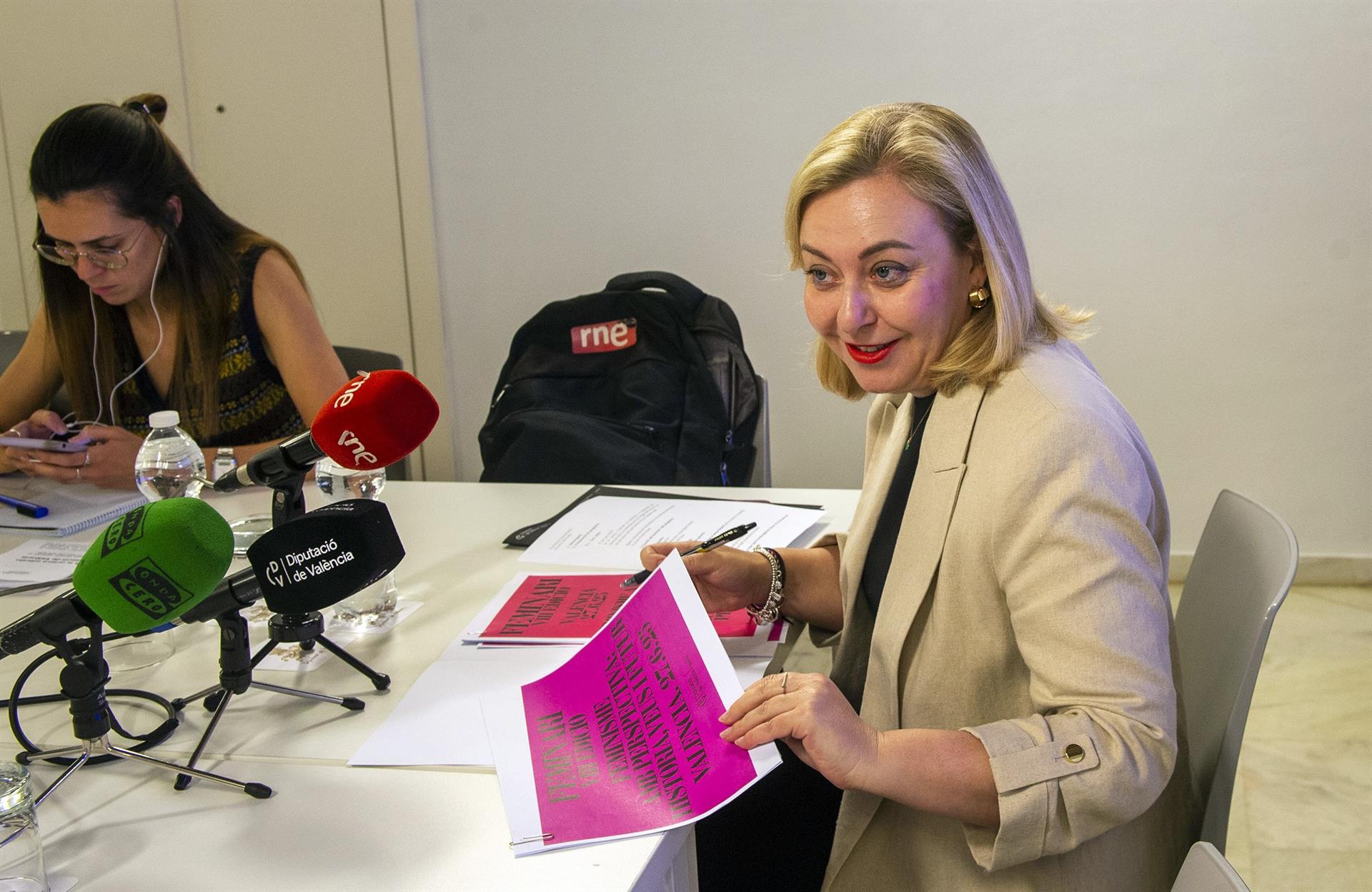 La vicepresidenta de la Diputació de València, Natàlia Enguix | EP