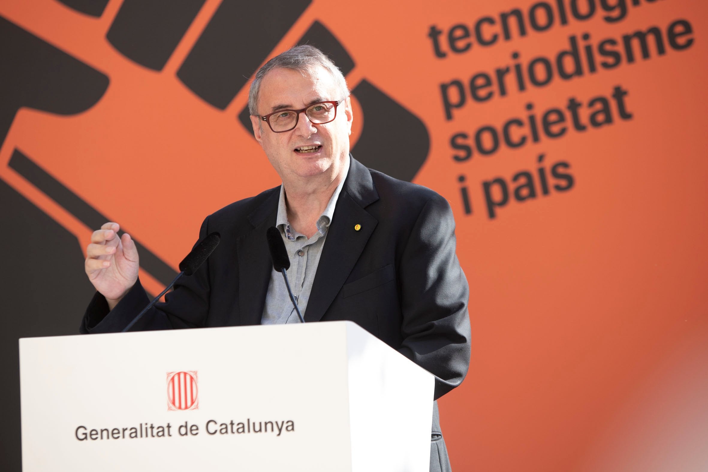 El director de Vilaweb, Vicent Partal