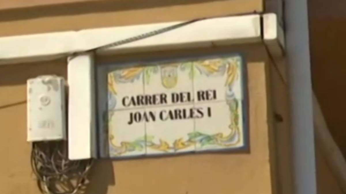 Albalat dels Sorells ha decisit eliminar el Rei Joan Carles I del nomenclàtor