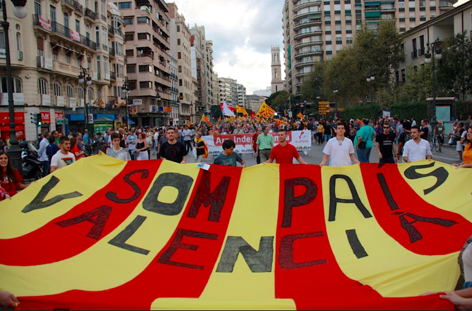 Manifestació a València