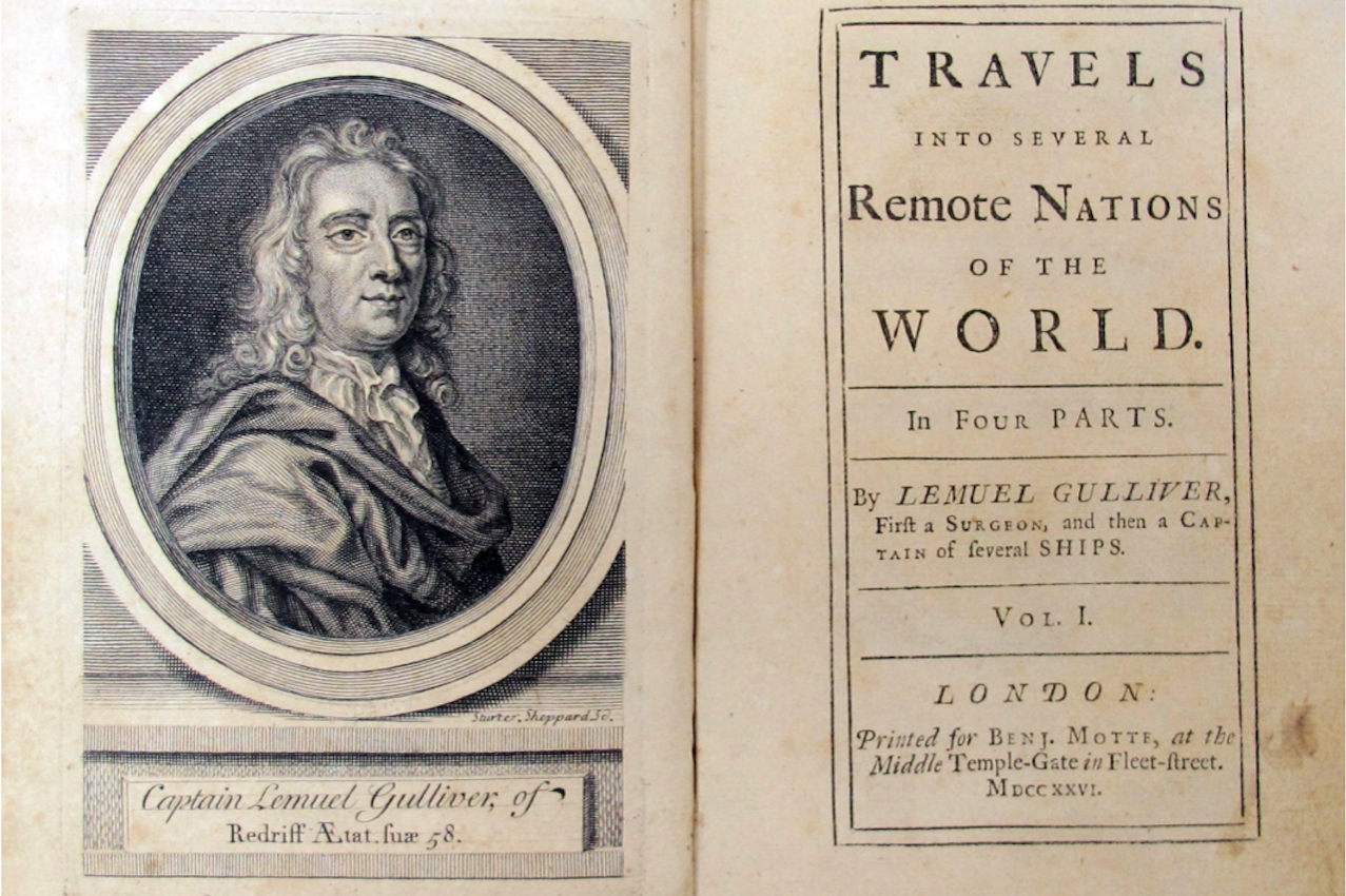 Jonathan Swift, 'Els viatges de Gulliver'
