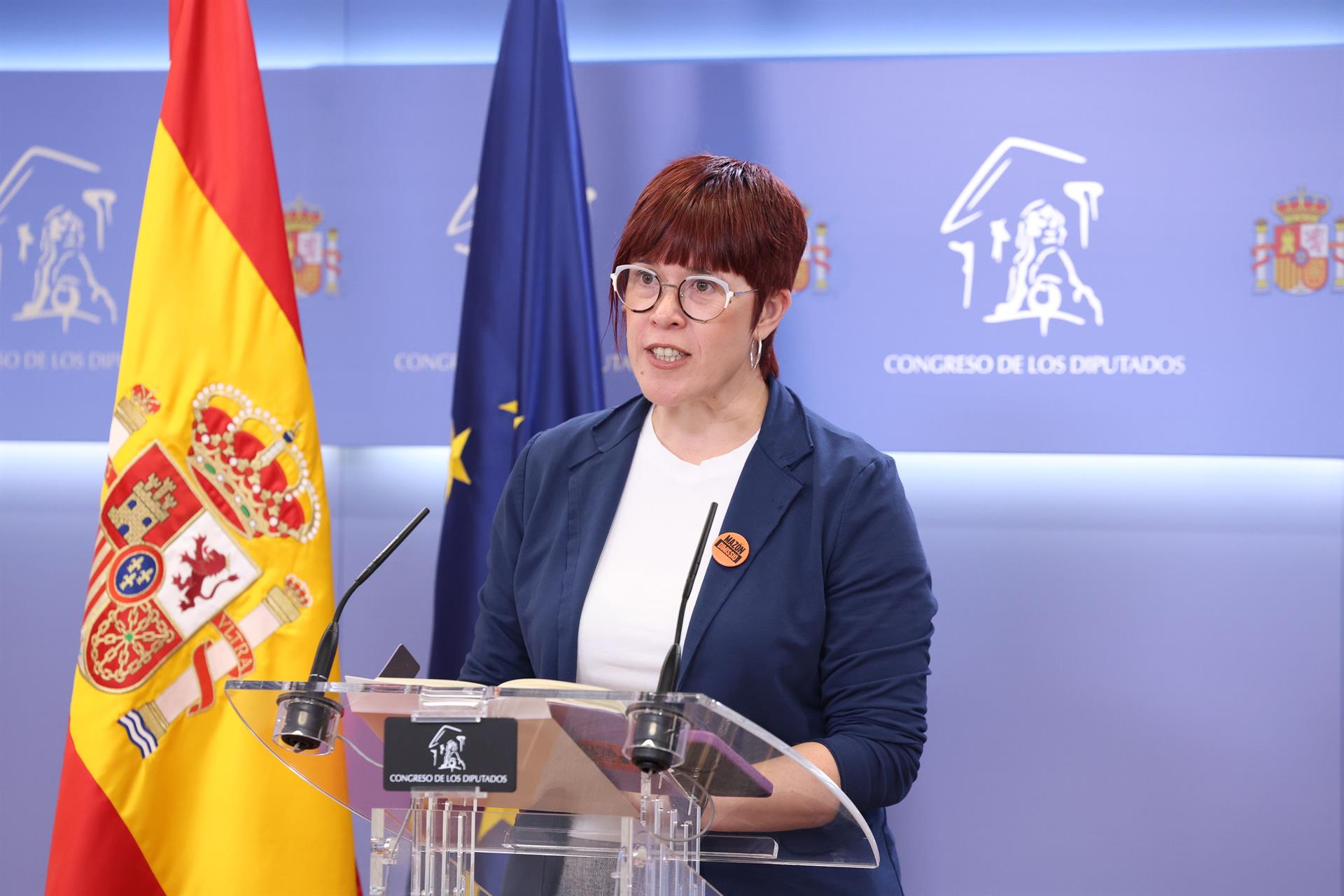 La portaveu de Compromís al Congrés, Àgueda Micó | Marta Fernández | EP