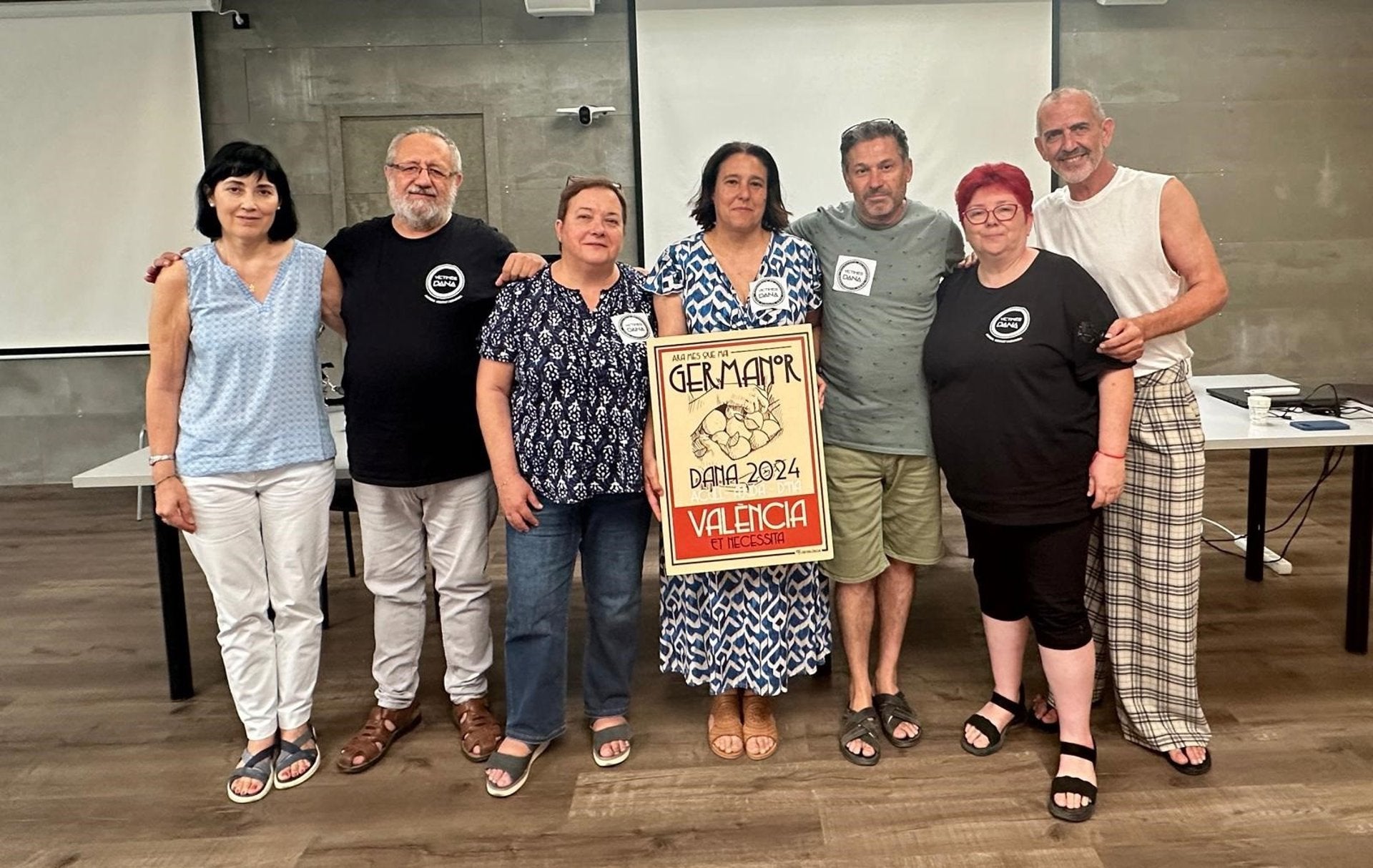Membres de l'Associació de Víctimes de la DANA 29 d'octubre del 2024 | EP